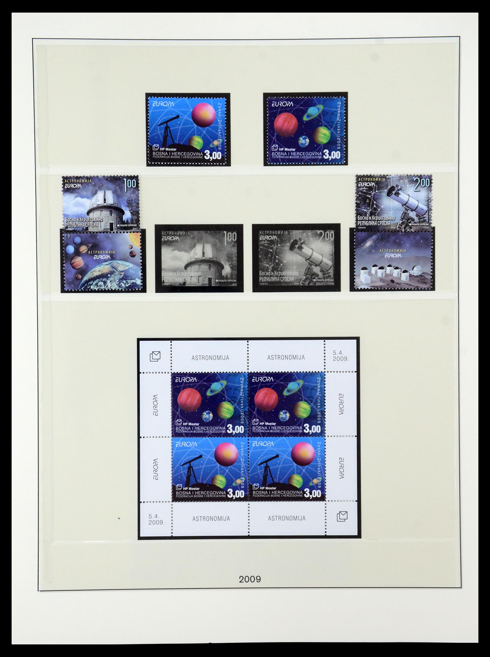 35261 424 - Postzegelverzameling 35261 Europa CEPT 1977-2010.