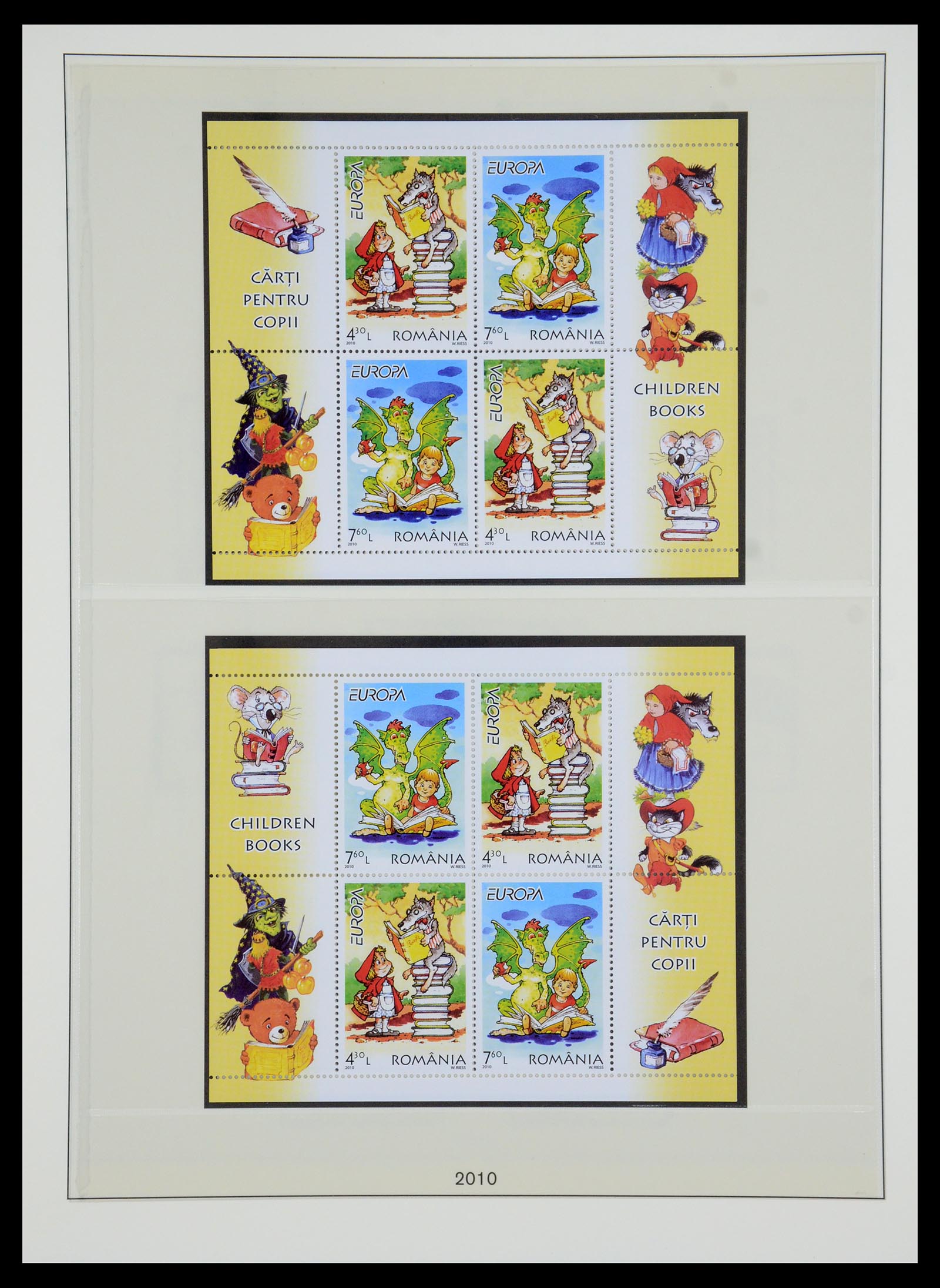 35261 437 - Postzegelverzameling 35261 Europa CEPT 1977-2010.