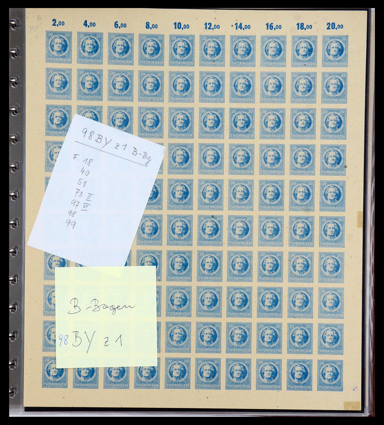 35264 007 - Stamp Collection 35264 Soviet Zone 1945-1948.