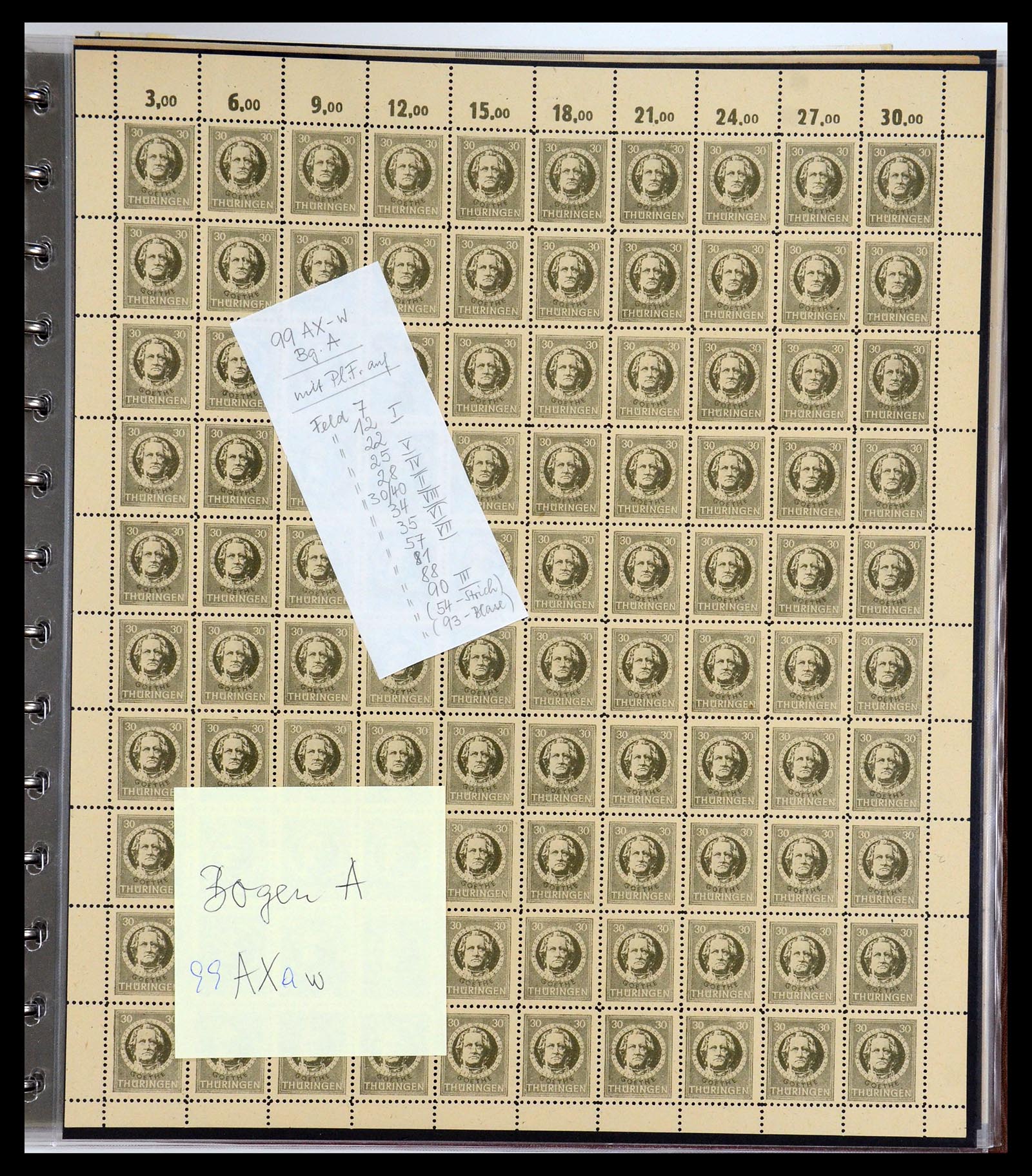 35264 008 - Stamp Collection 35264 Soviet Zone 1945-1948.