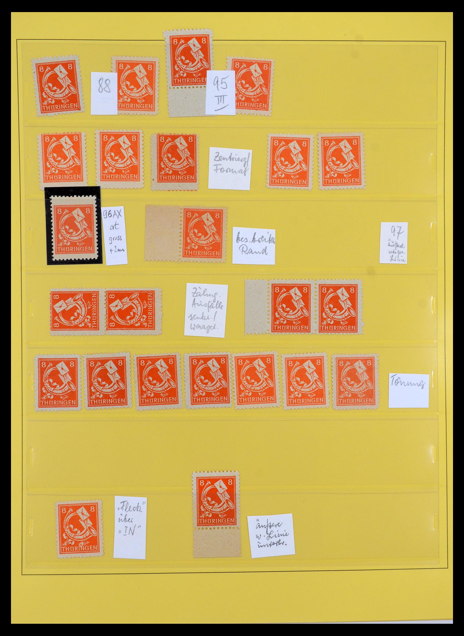 35264 027 - Stamp Collection 35264 Soviet Zone 1945-1948.