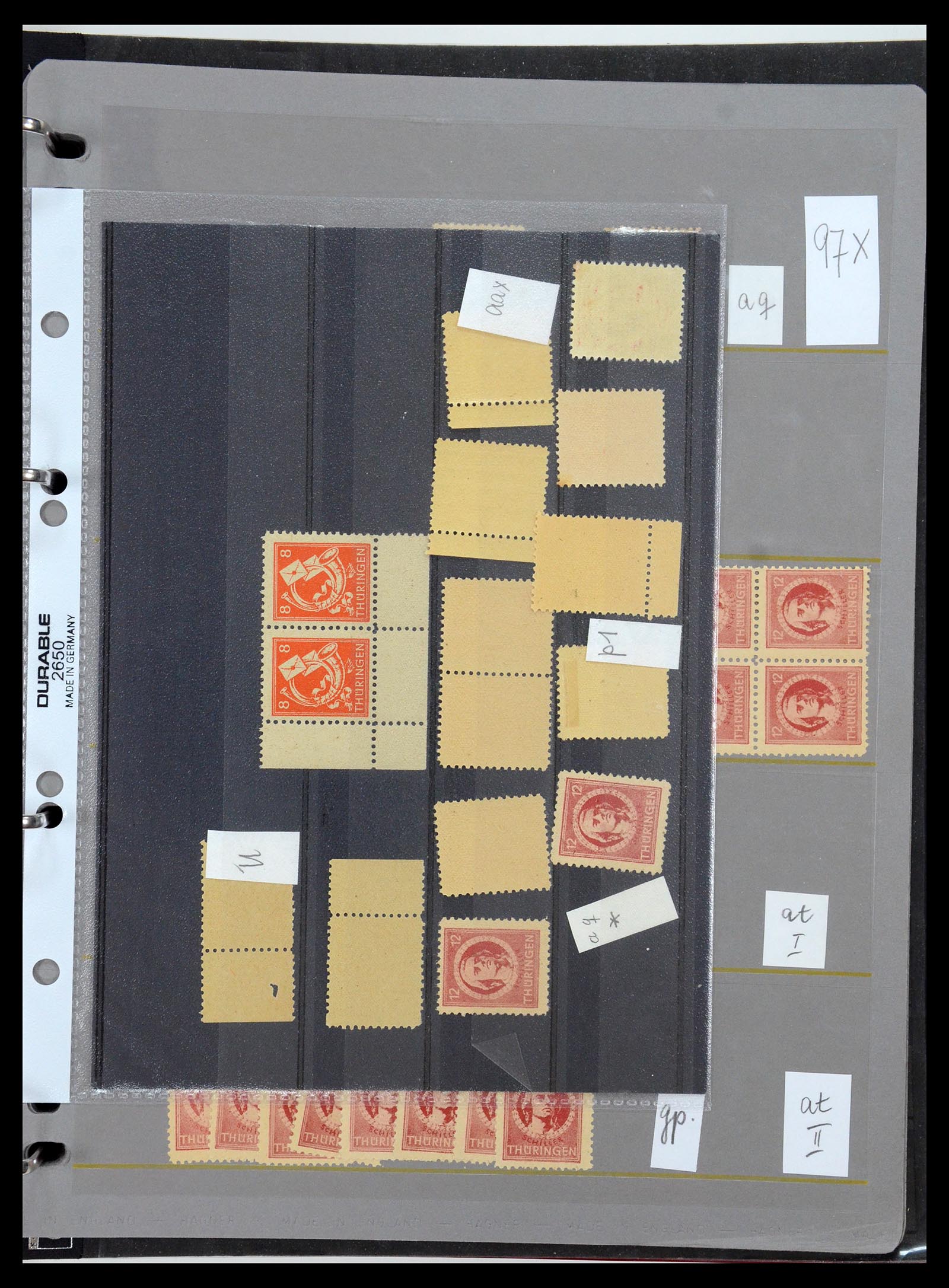 35264 093 - Stamp Collection 35264 Soviet Zone 1945-1948.