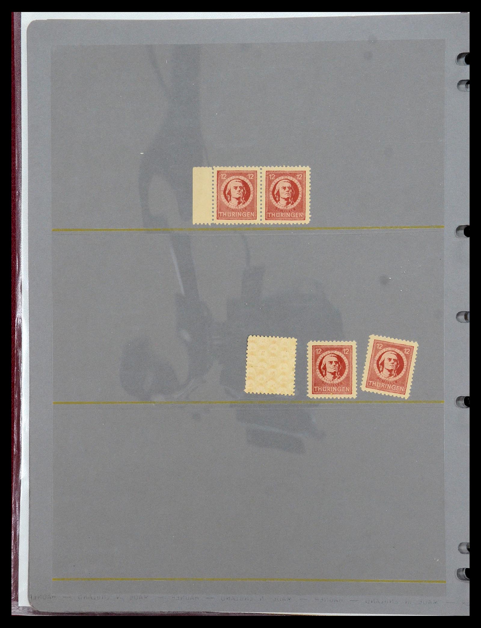 35264 100 - Postzegelverzameling 35264 Sovjet Zone 1945-1948.