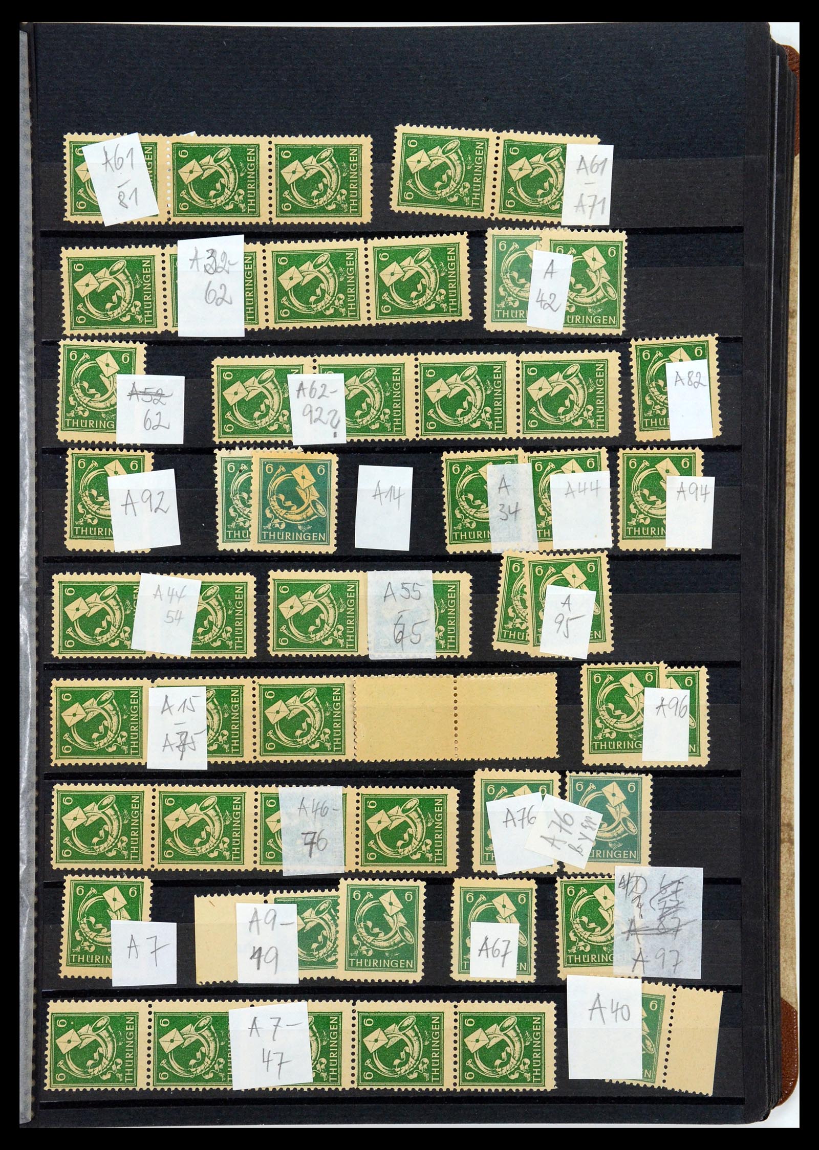 35264 205 - Stamp Collection 35264 Soviet Zone 1945-1948.
