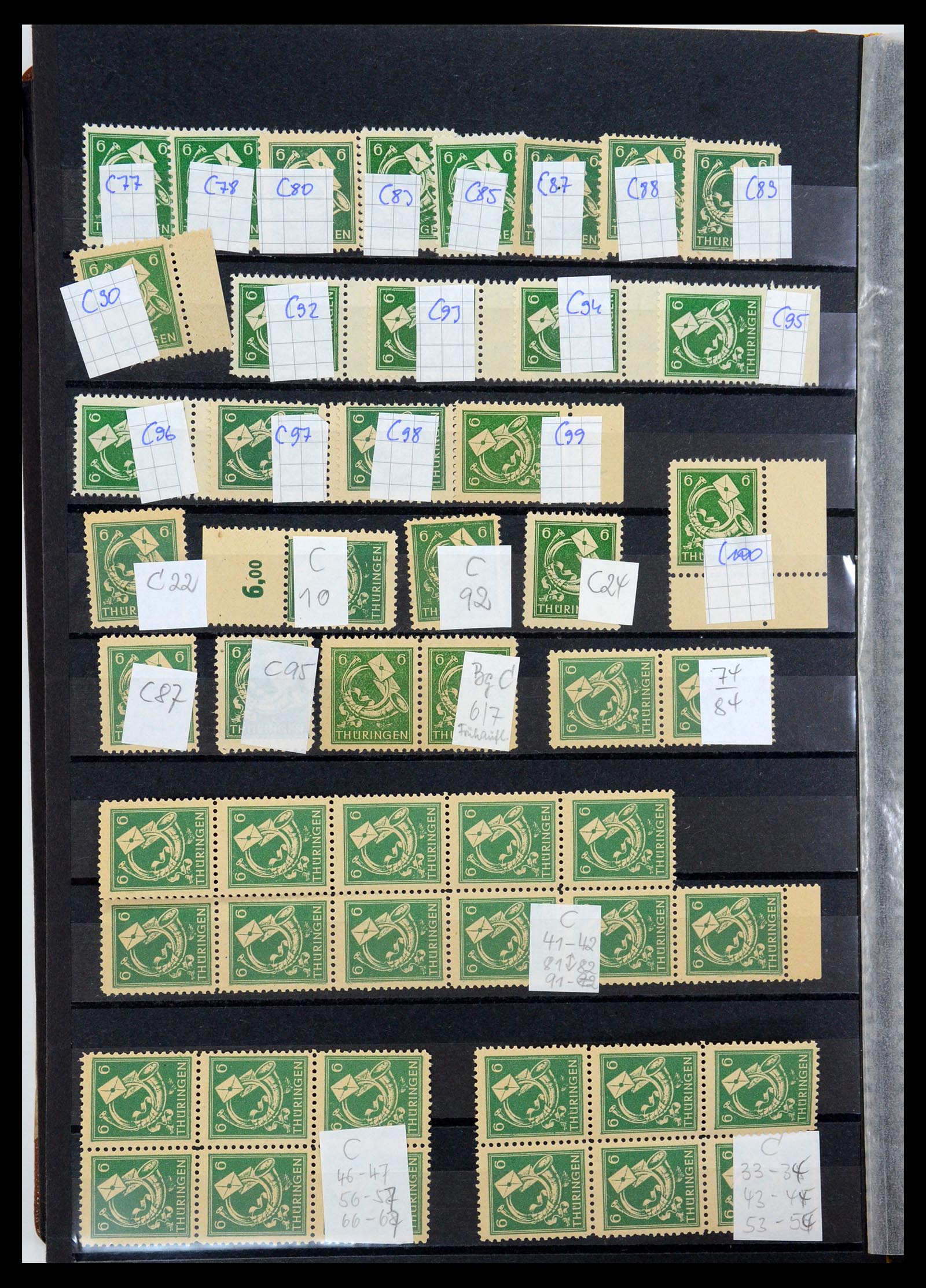 35264 209 - Stamp Collection 35264 Soviet Zone 1945-1948.