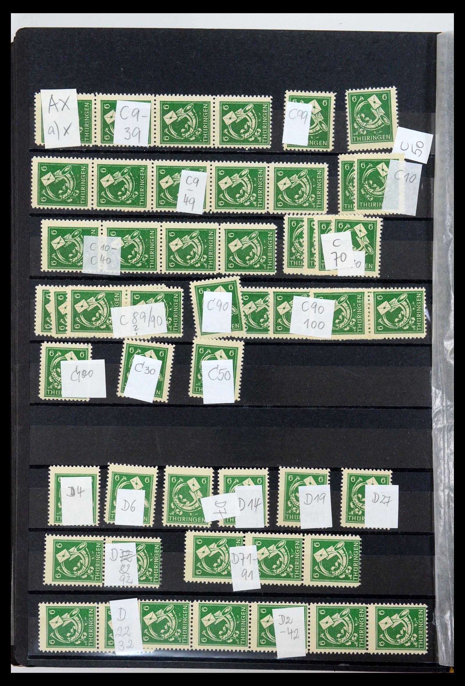 35264 217 - Stamp Collection 35264 Soviet Zone 1945-1948.