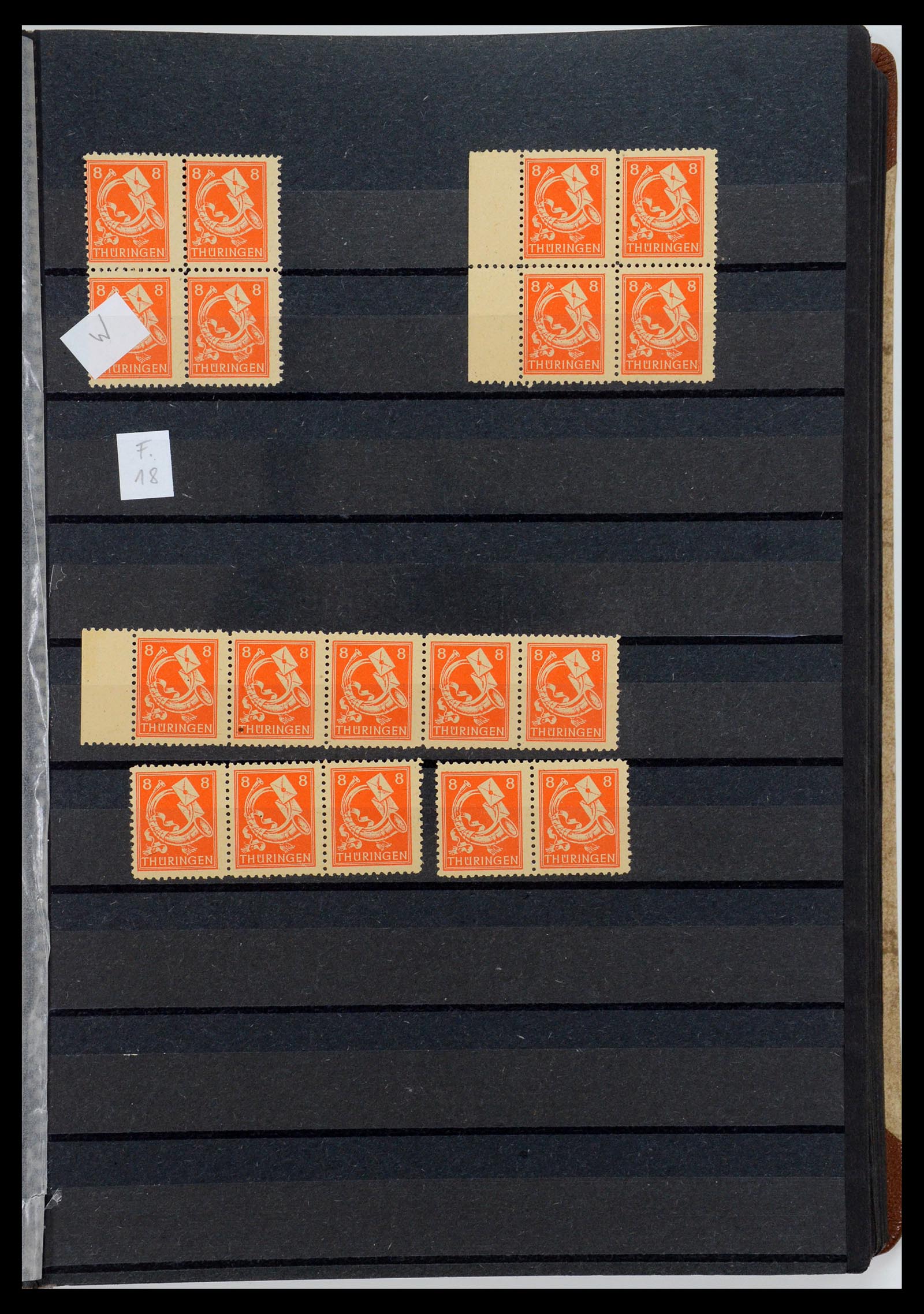 35264 218 - Postzegelverzameling 35264 Sovjet Zone 1945-1948.