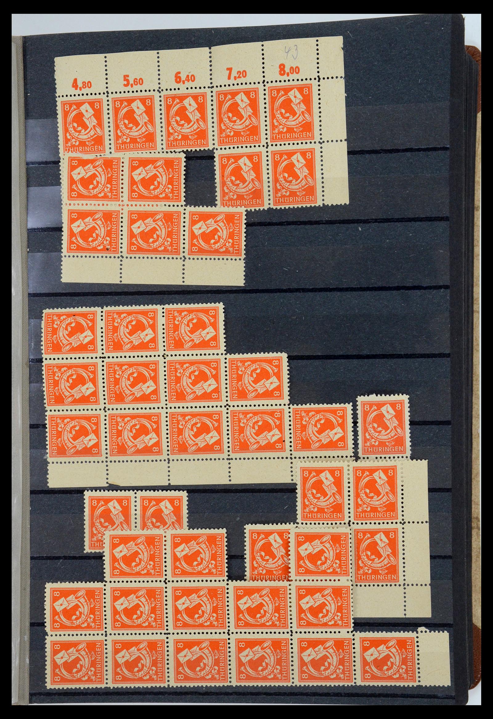 35264 220 - Stamp Collection 35264 Soviet Zone 1945-1948.