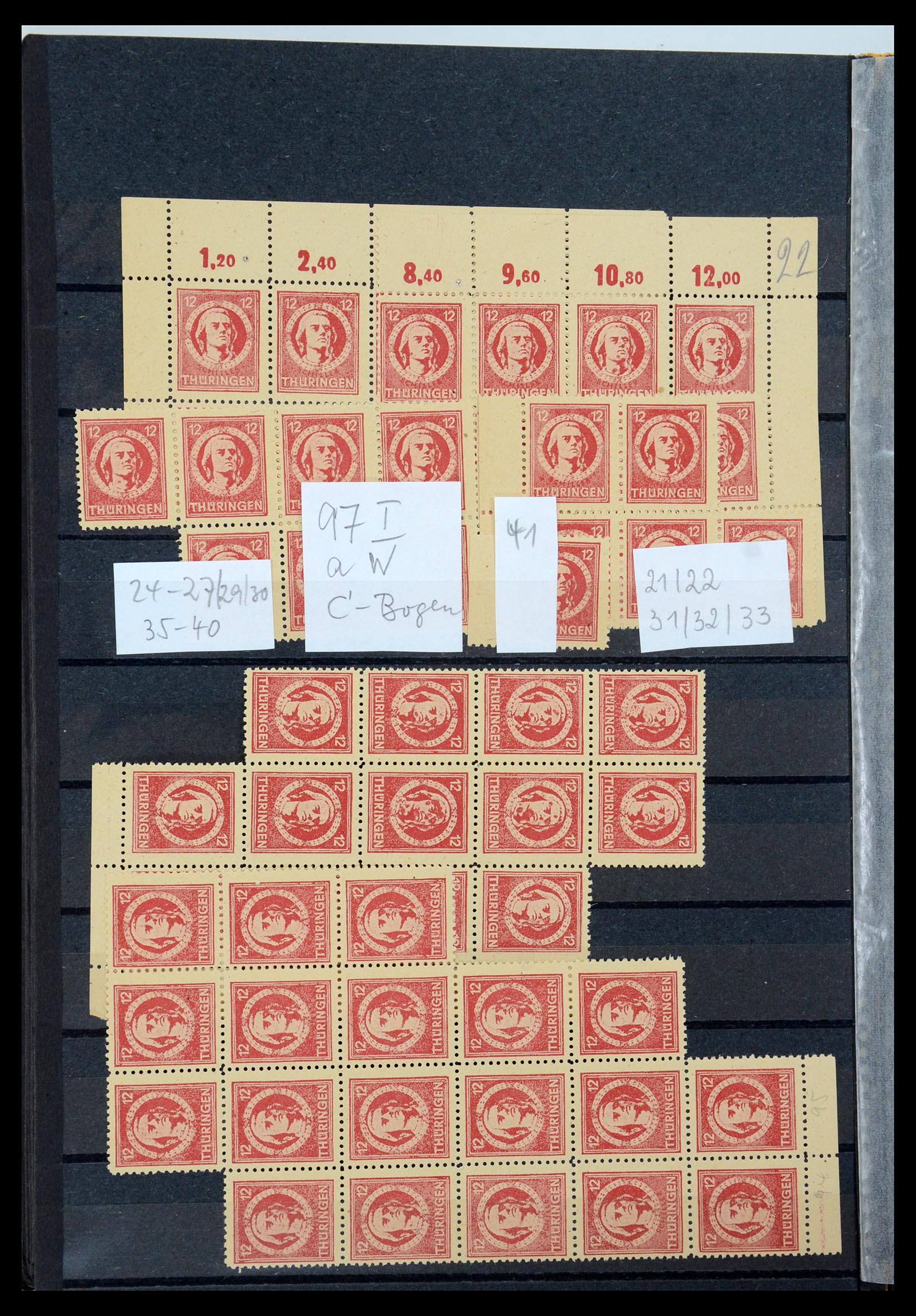 35264 229 - Stamp Collection 35264 Soviet Zone 1945-1948.