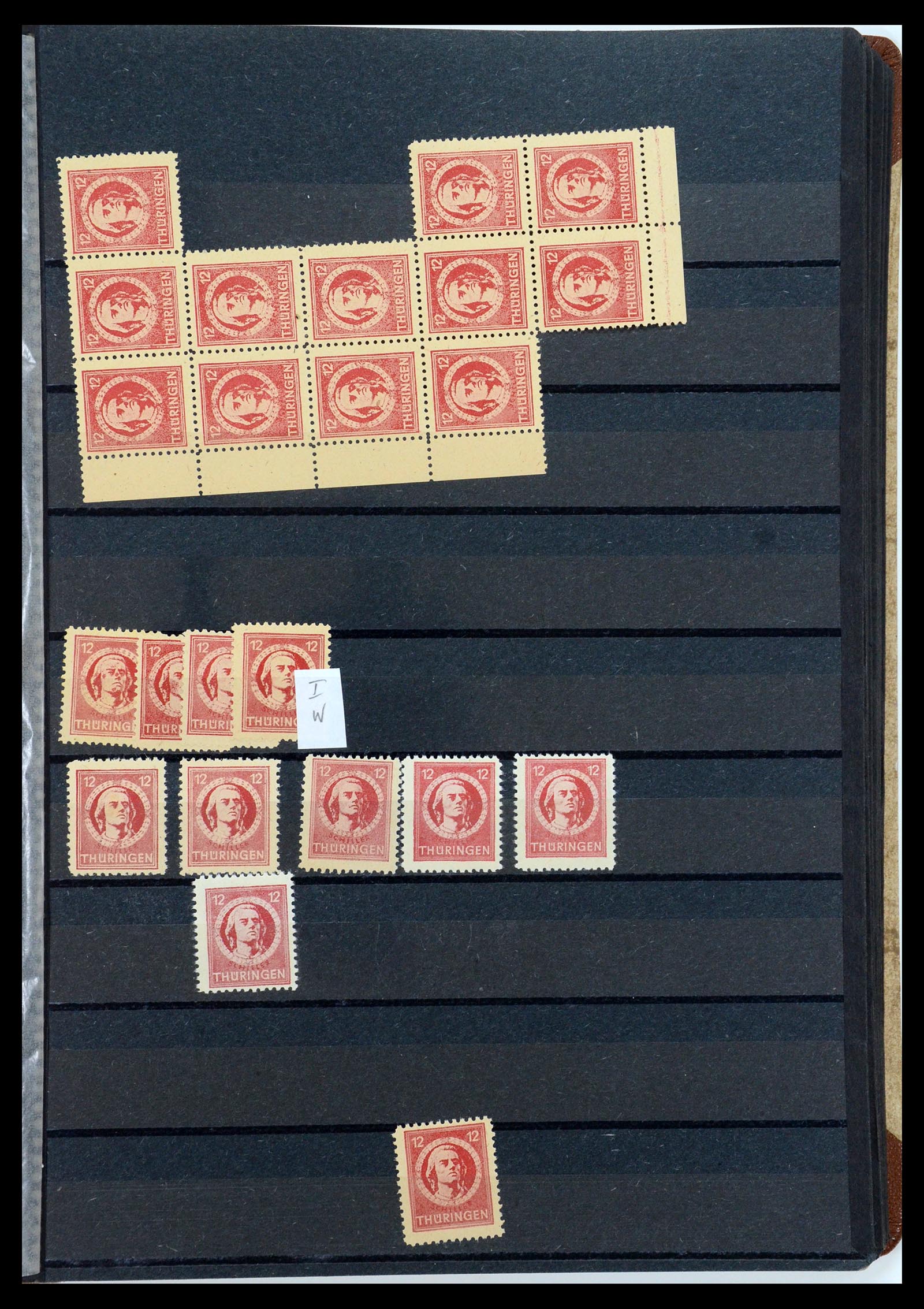 35264 230 - Postzegelverzameling 35264 Sovjet Zone 1945-1948.