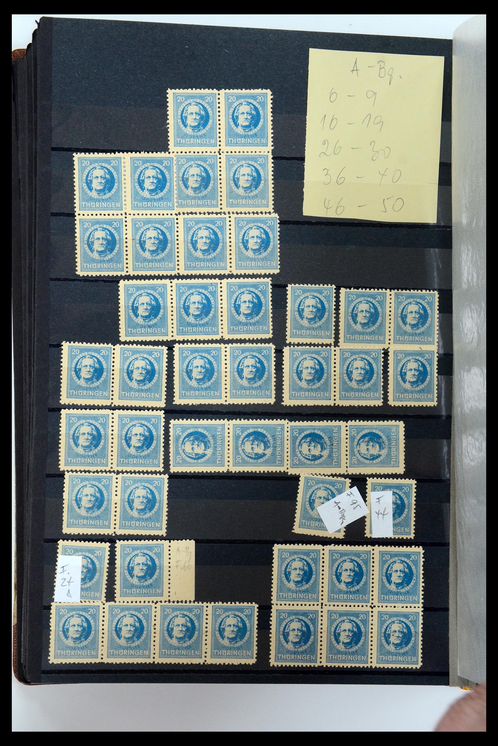 35264 231 - Stamp Collection 35264 Soviet Zone 1945-1948.