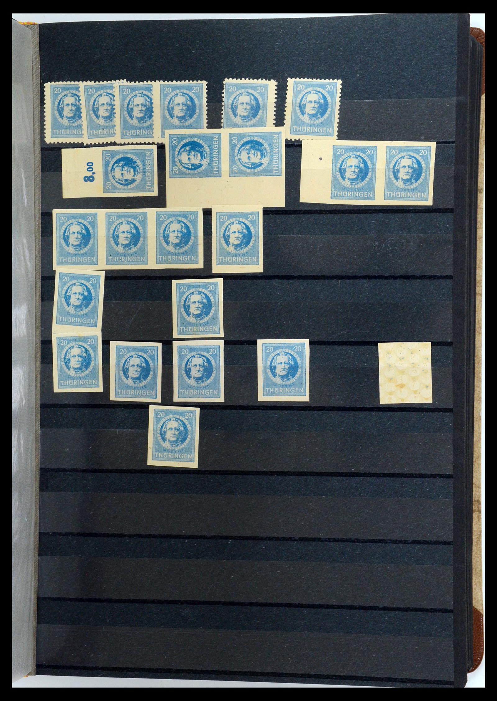 35264 232 - Postzegelverzameling 35264 Sovjet Zone 1945-1948.