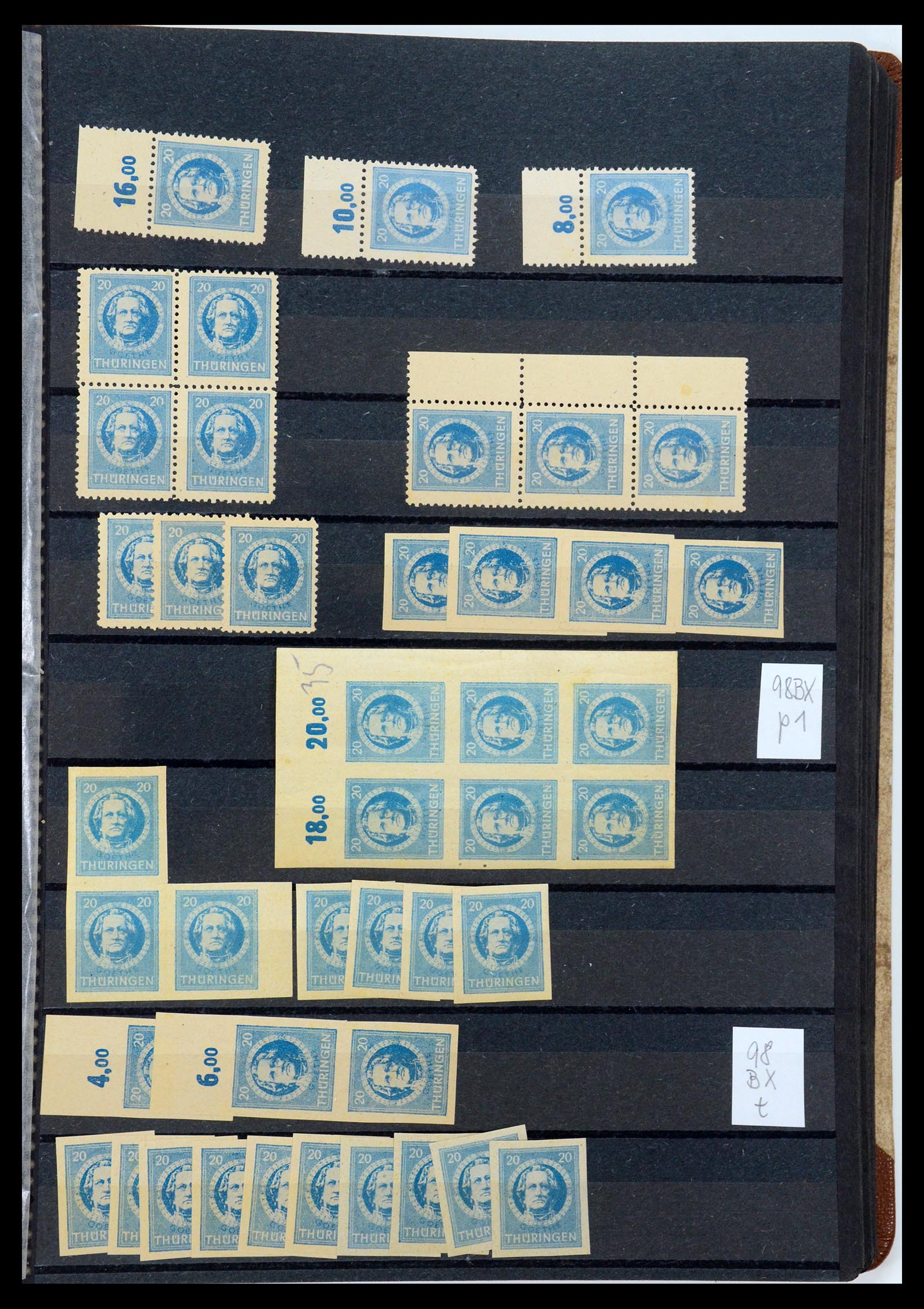 35264 234 - Stamp Collection 35264 Soviet Zone 1945-1948.