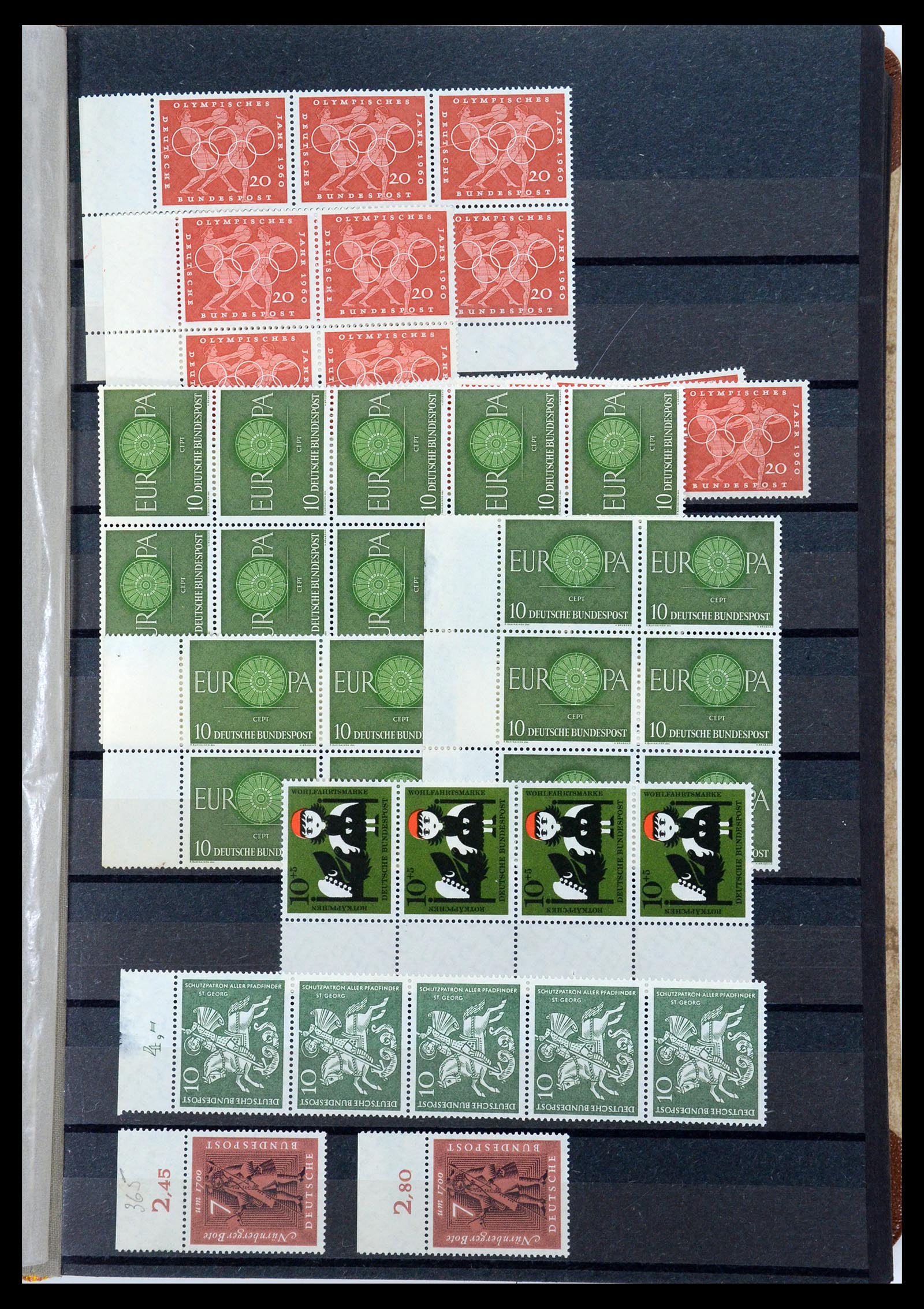 35264 240 - Postzegelverzameling 35264 Sovjet Zone 1945-1948.