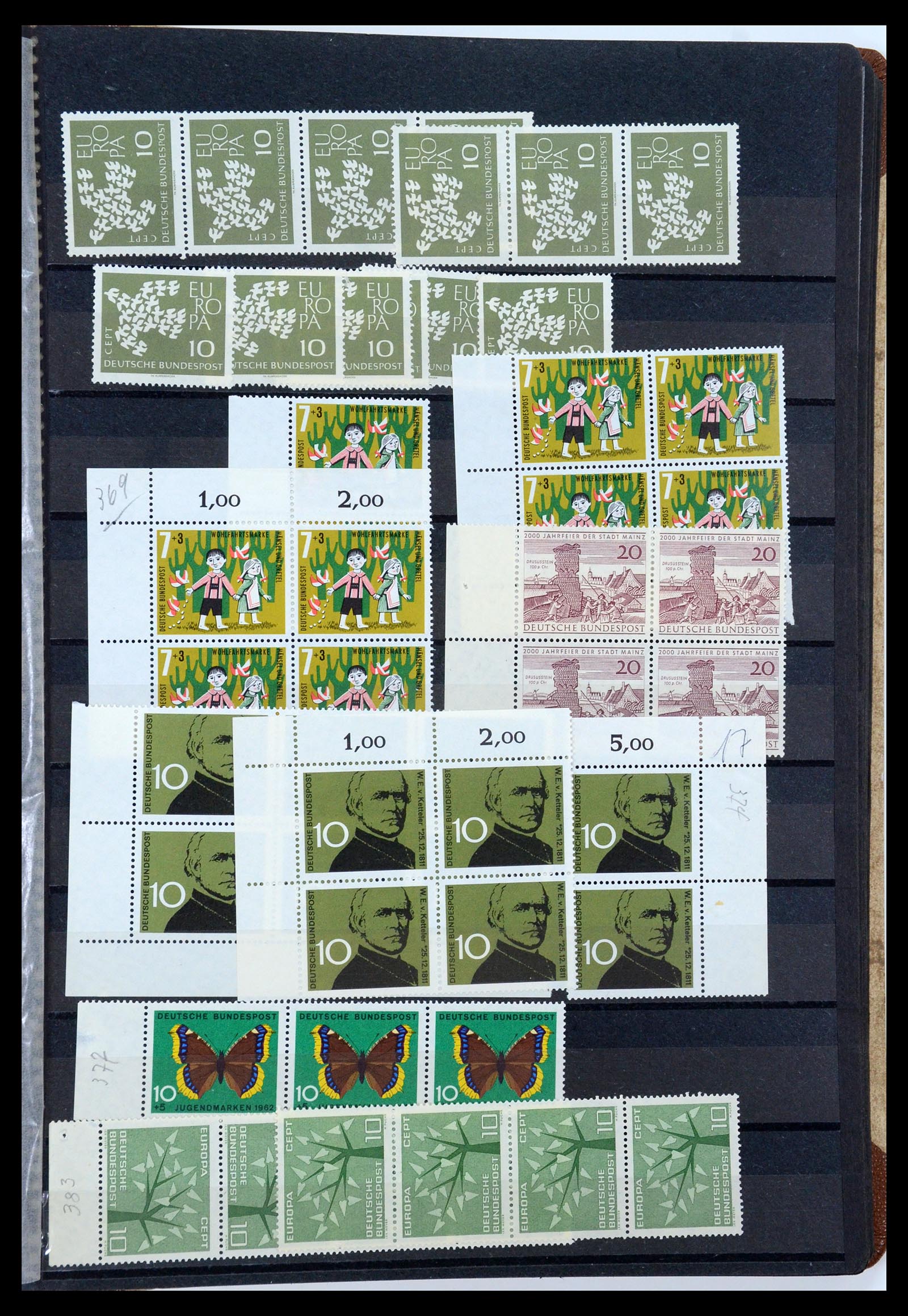 35264 242 - Postzegelverzameling 35264 Sovjet Zone 1945-1948.