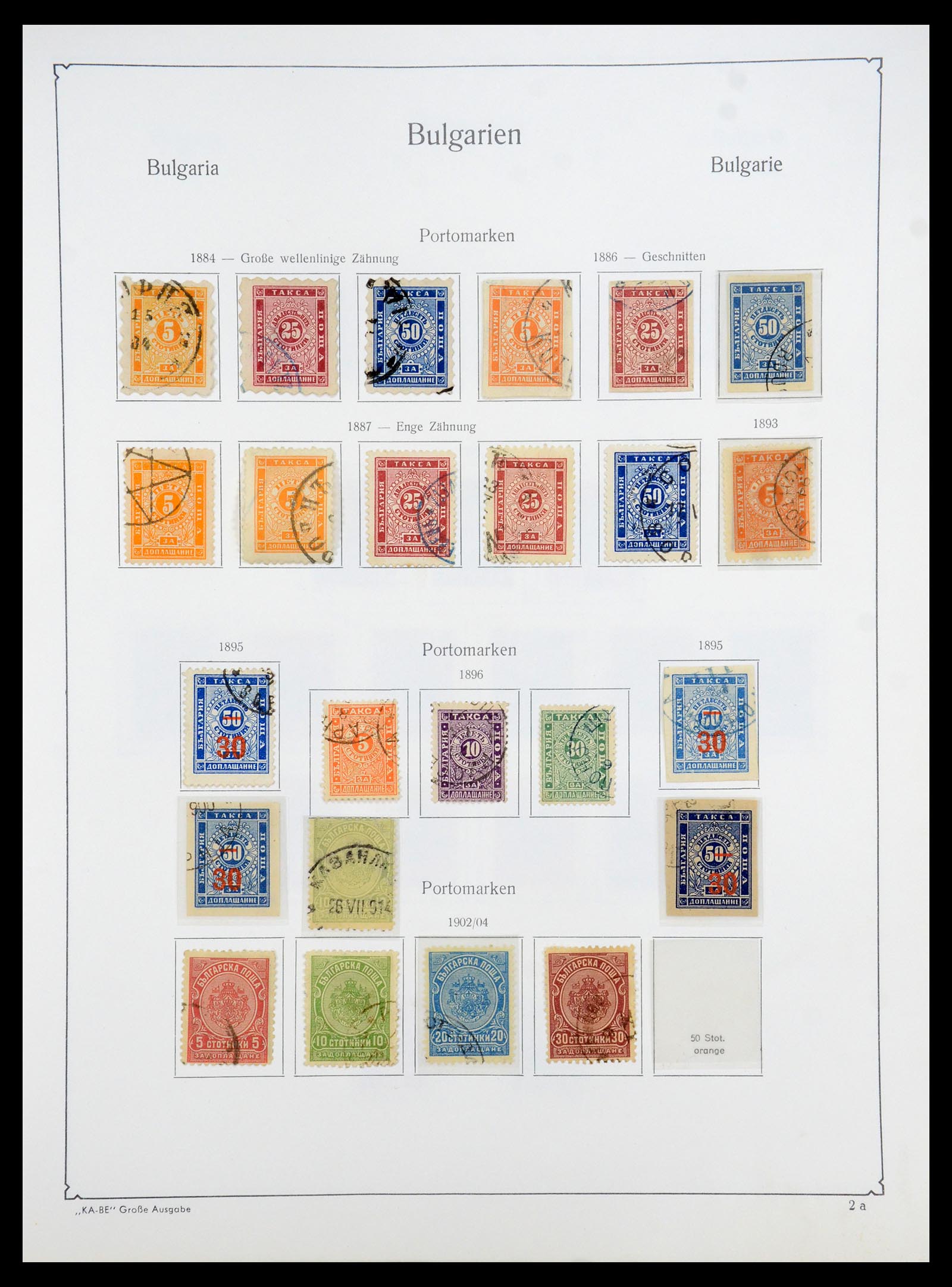 35267 003 - Postzegelverzameling 35267 Bulgarije 1879-1969.