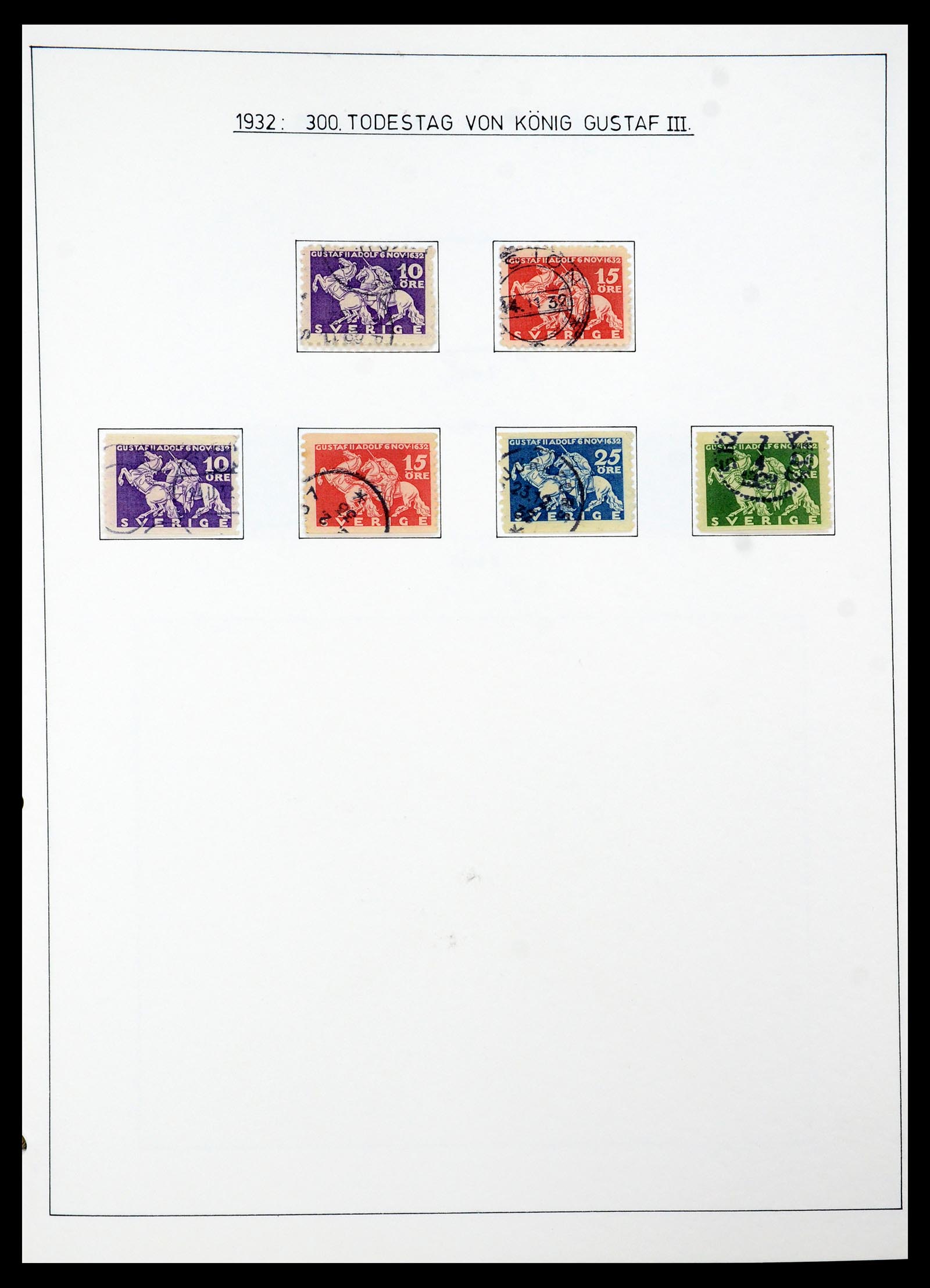 35269 001 - Postzegelverzameling 35269 Zweden 1932-1988.