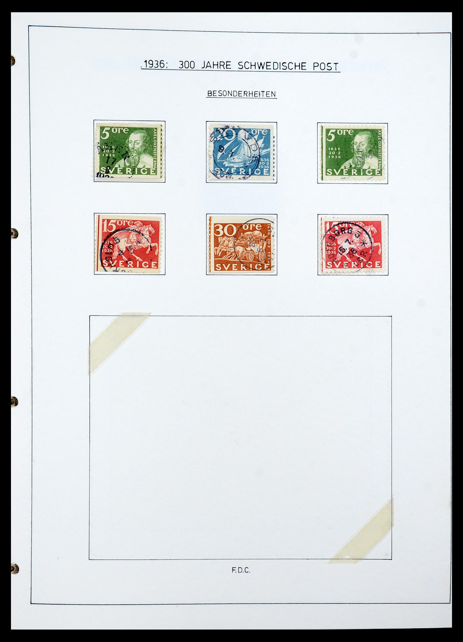 35269 007 - Postzegelverzameling 35269 Zweden 1932-1988.