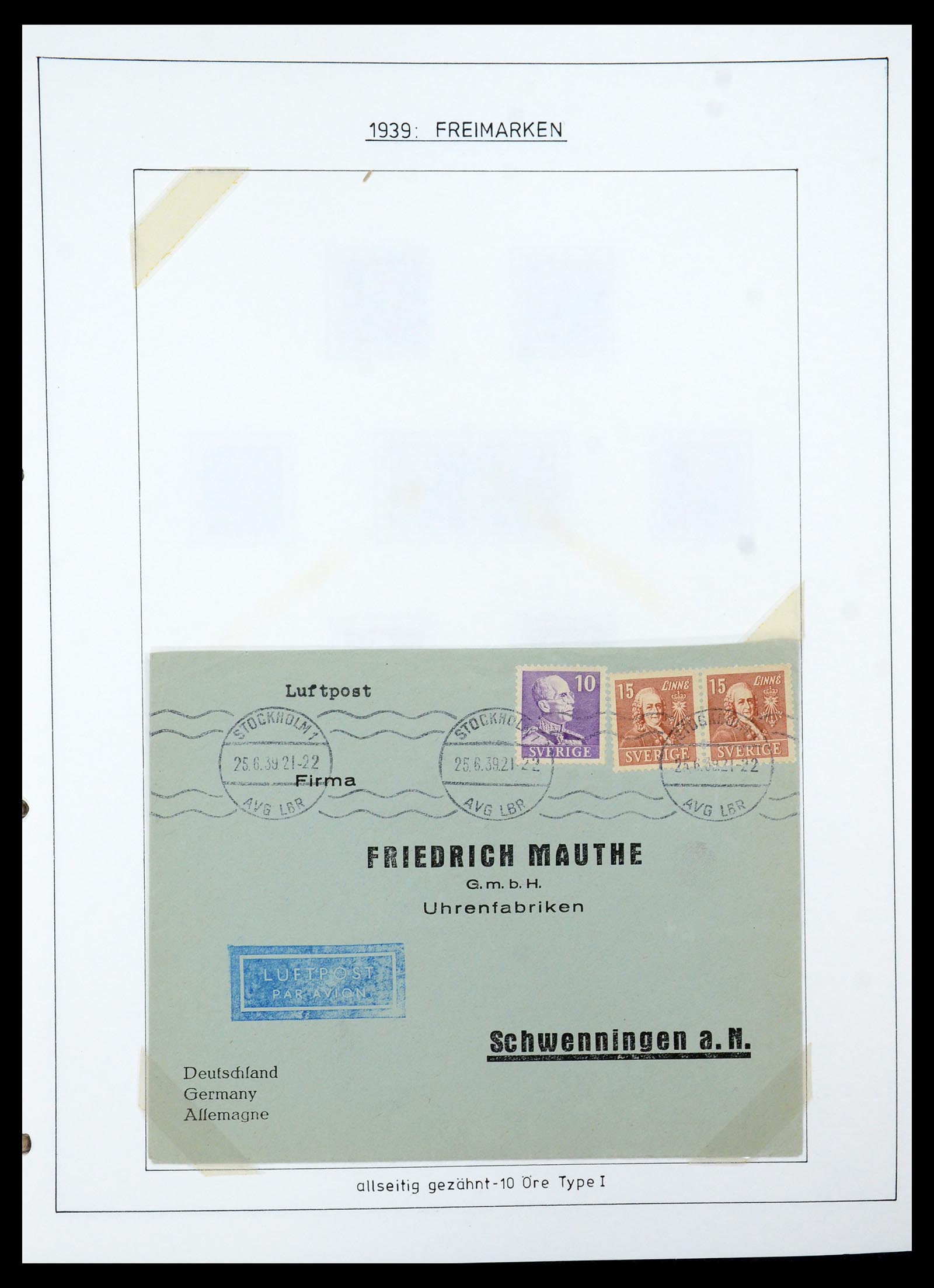35269 018 - Postzegelverzameling 35269 Zweden 1932-1988.