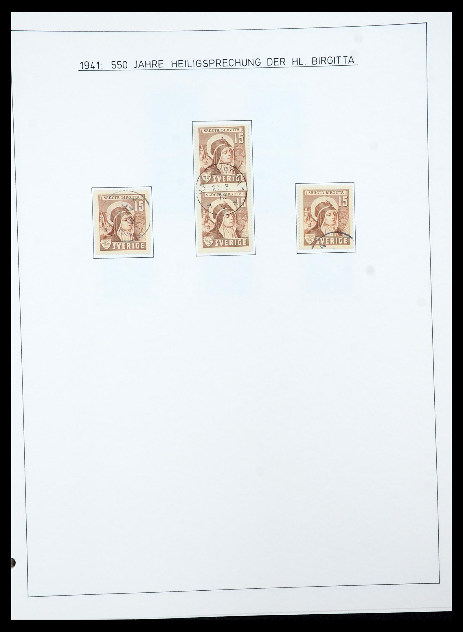 35269 031 - Postzegelverzameling 35269 Zweden 1932-1988.