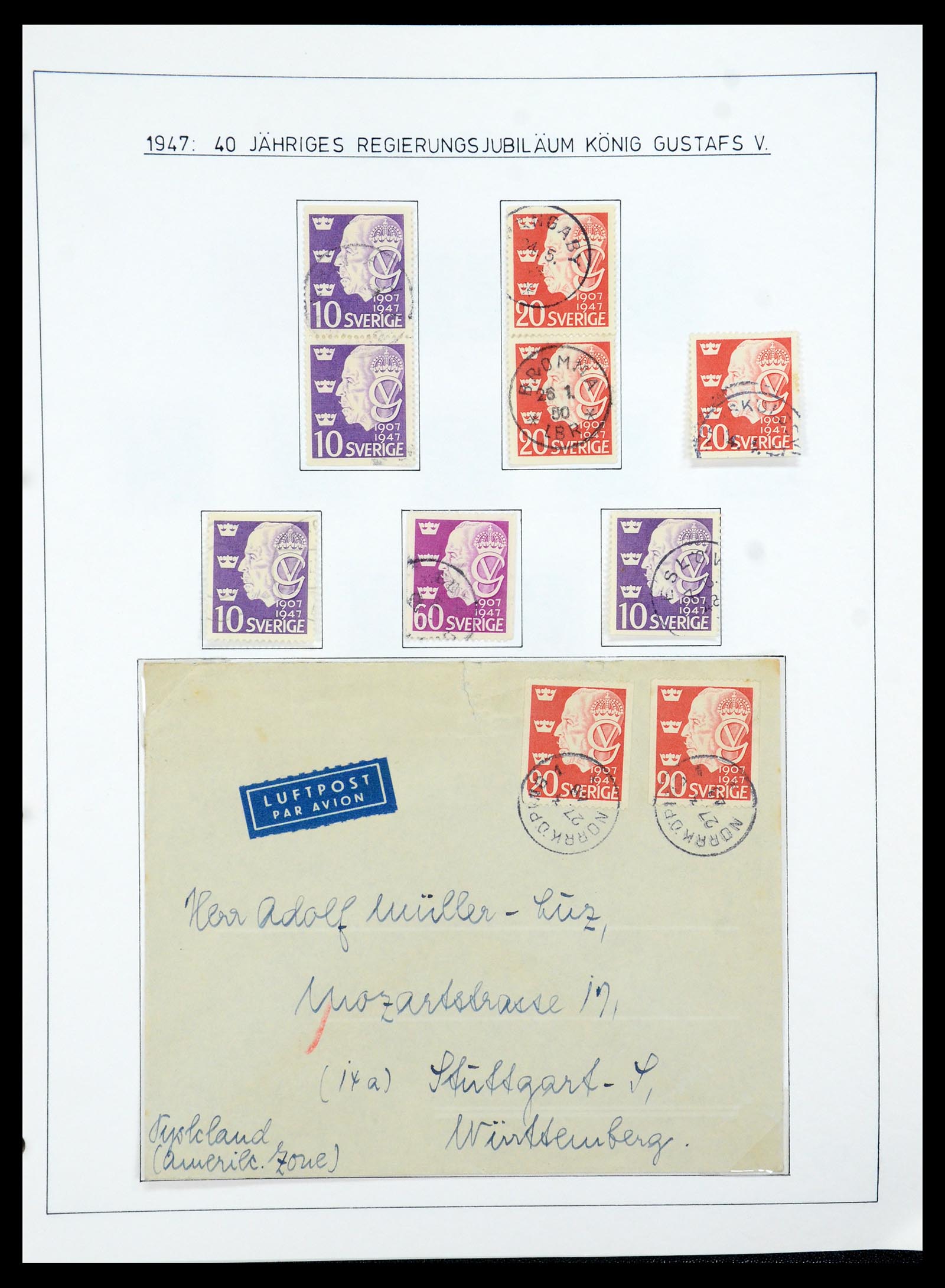 35269 052 - Stamp Collection 35269 Sweden 1932-1988.
