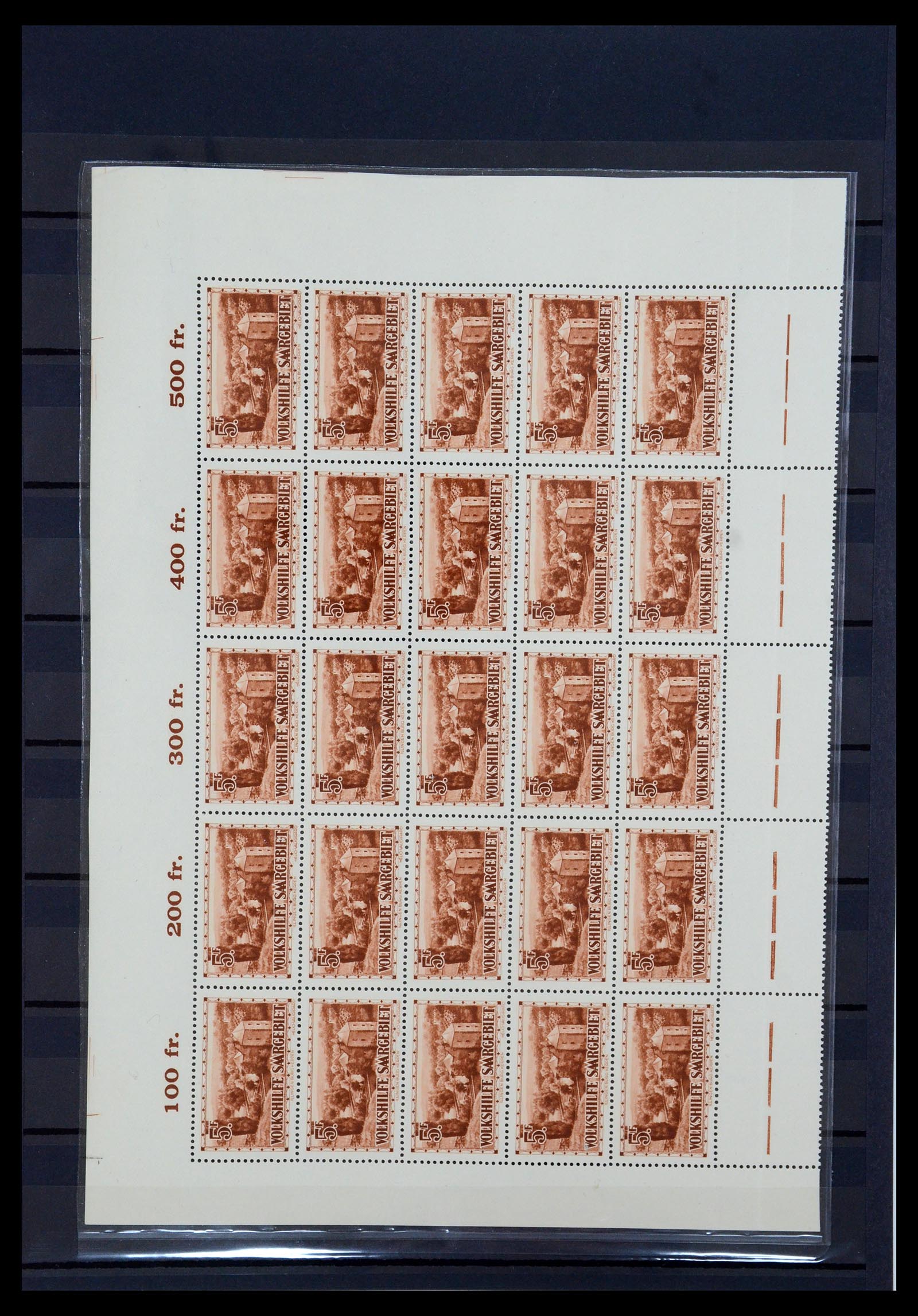 35271 001 - Stamp Collection 35271 Saar 1932.