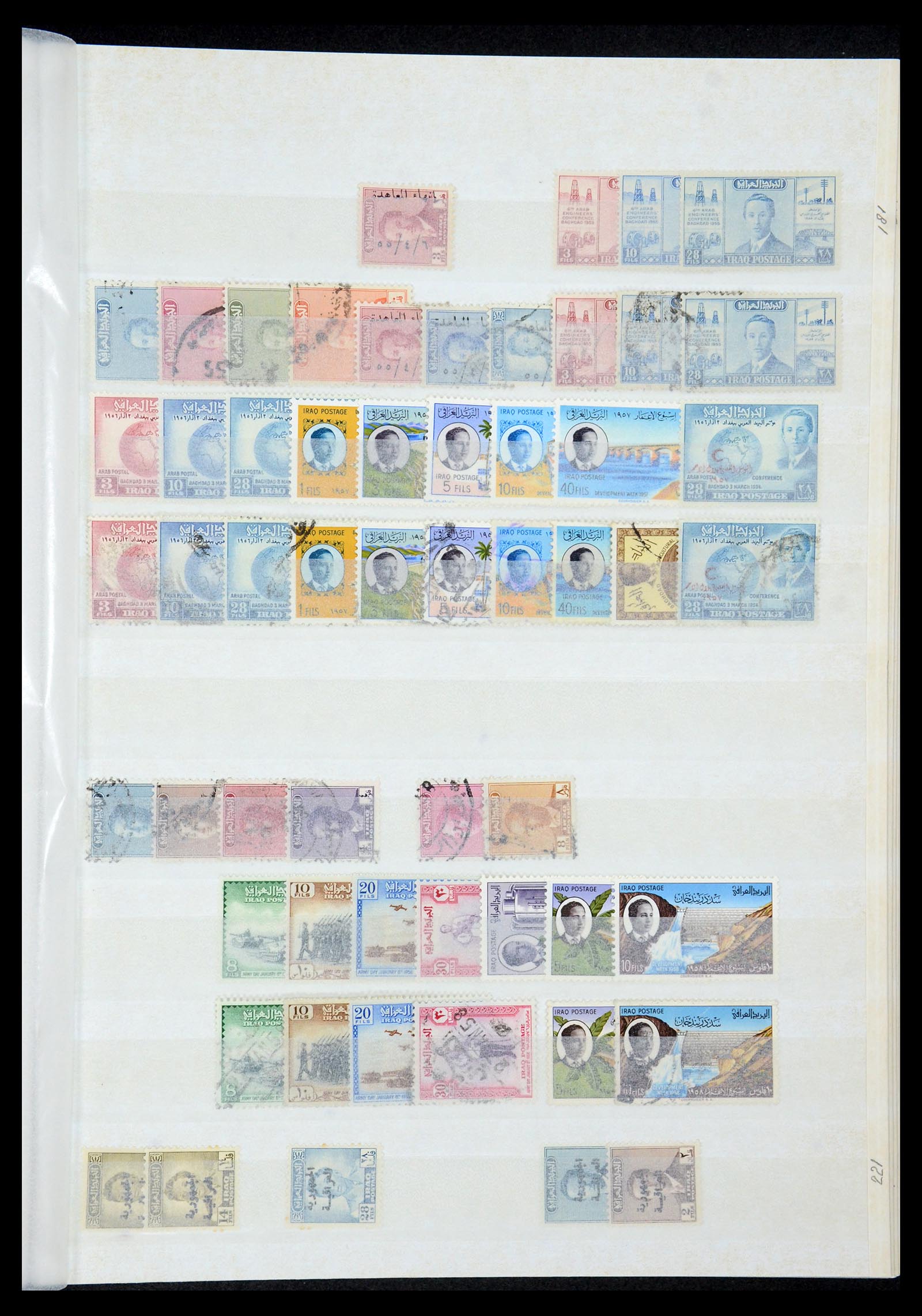 35274 021 - Postzegelverzameling 35274 Irak 19158-1980.