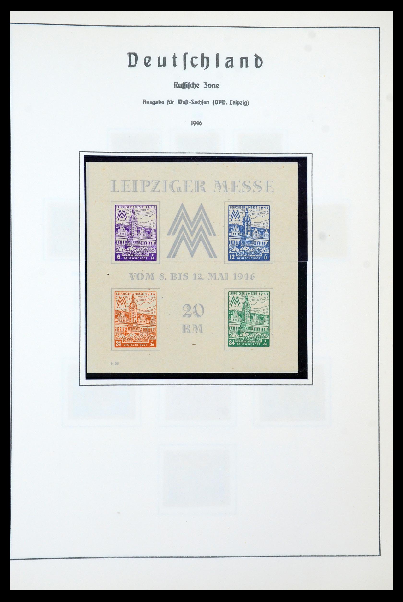 35277 016 - Postzegelverzameling 35277 Sovjet Zone en DDR 1945-1961.