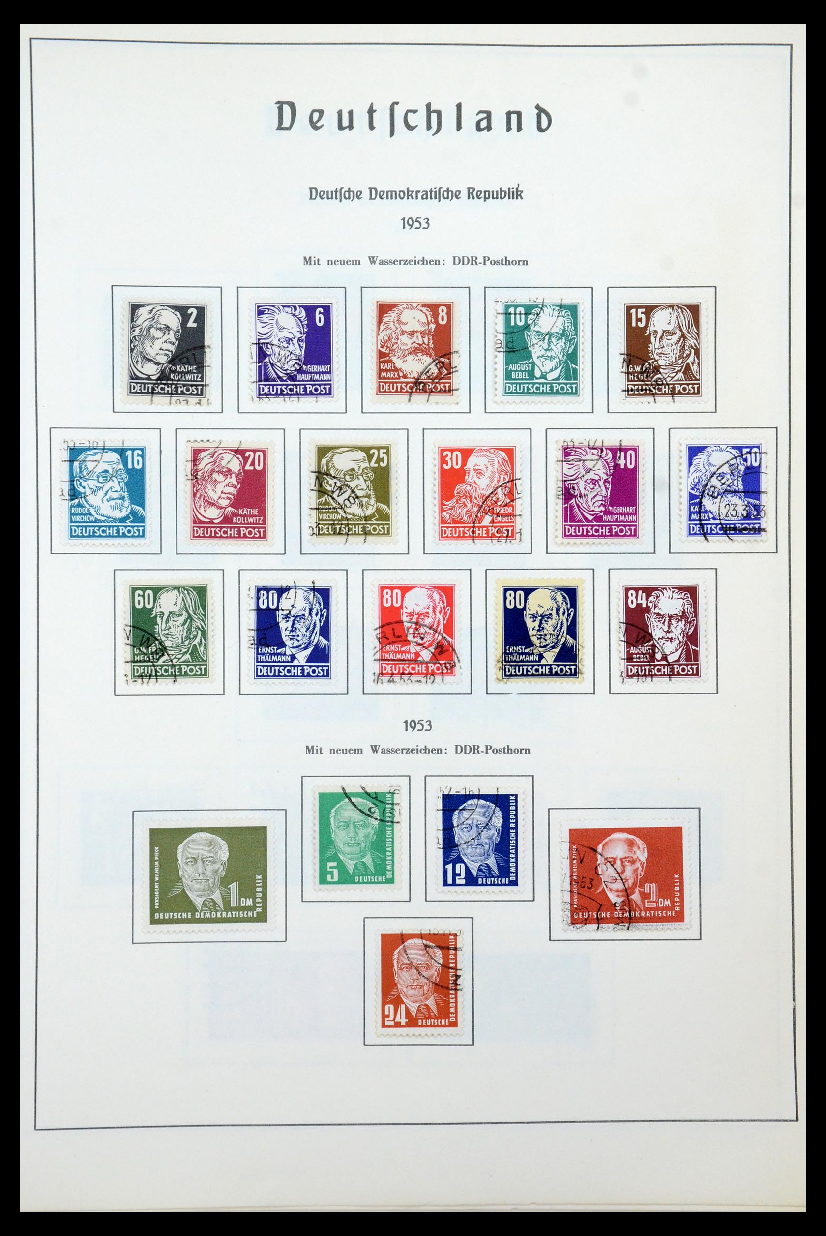 35277 030 - Postzegelverzameling 35277 Sovjet Zone en DDR 1945-1961.