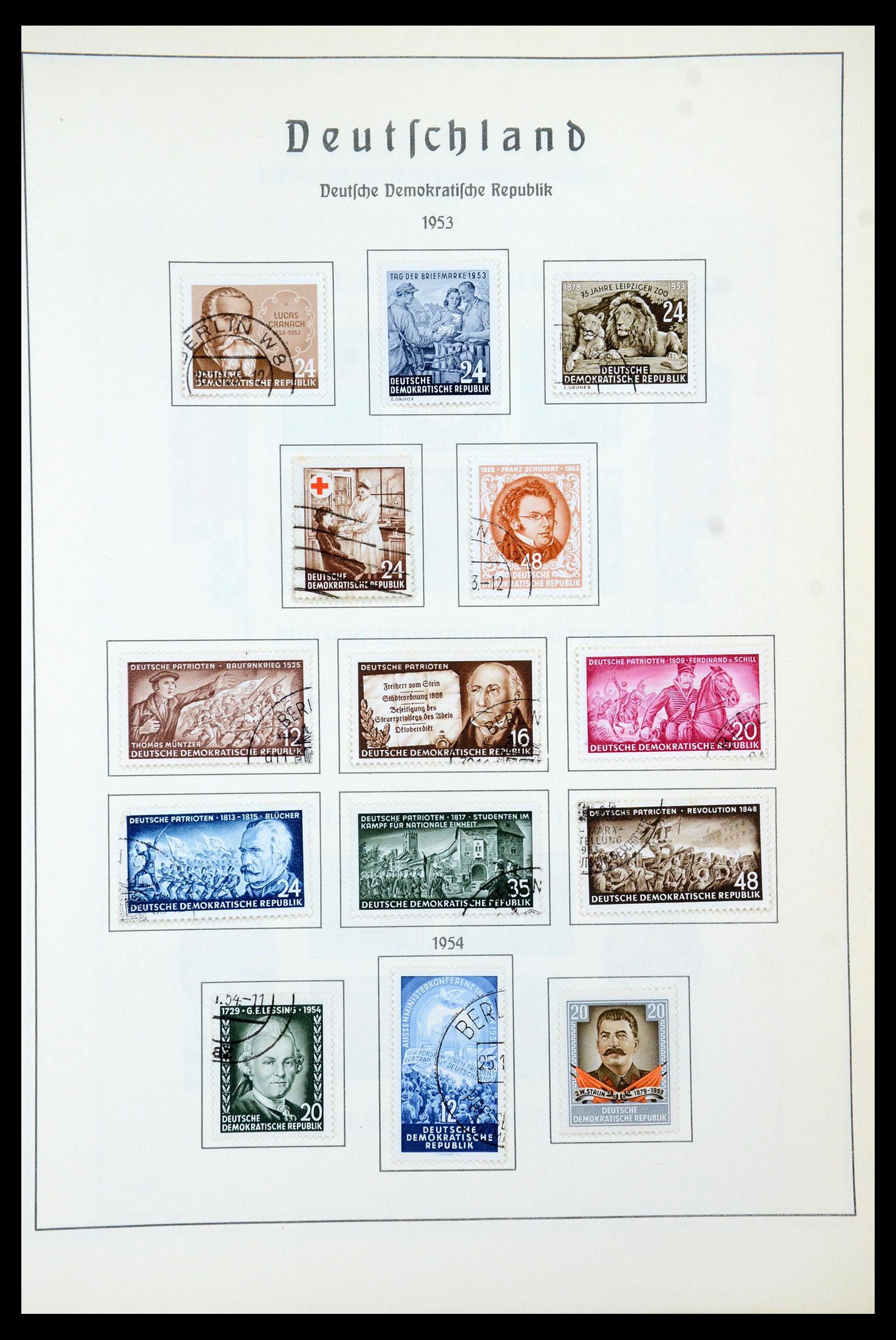 35277 033 - Postzegelverzameling 35277 Sovjet Zone en DDR 1945-1961.