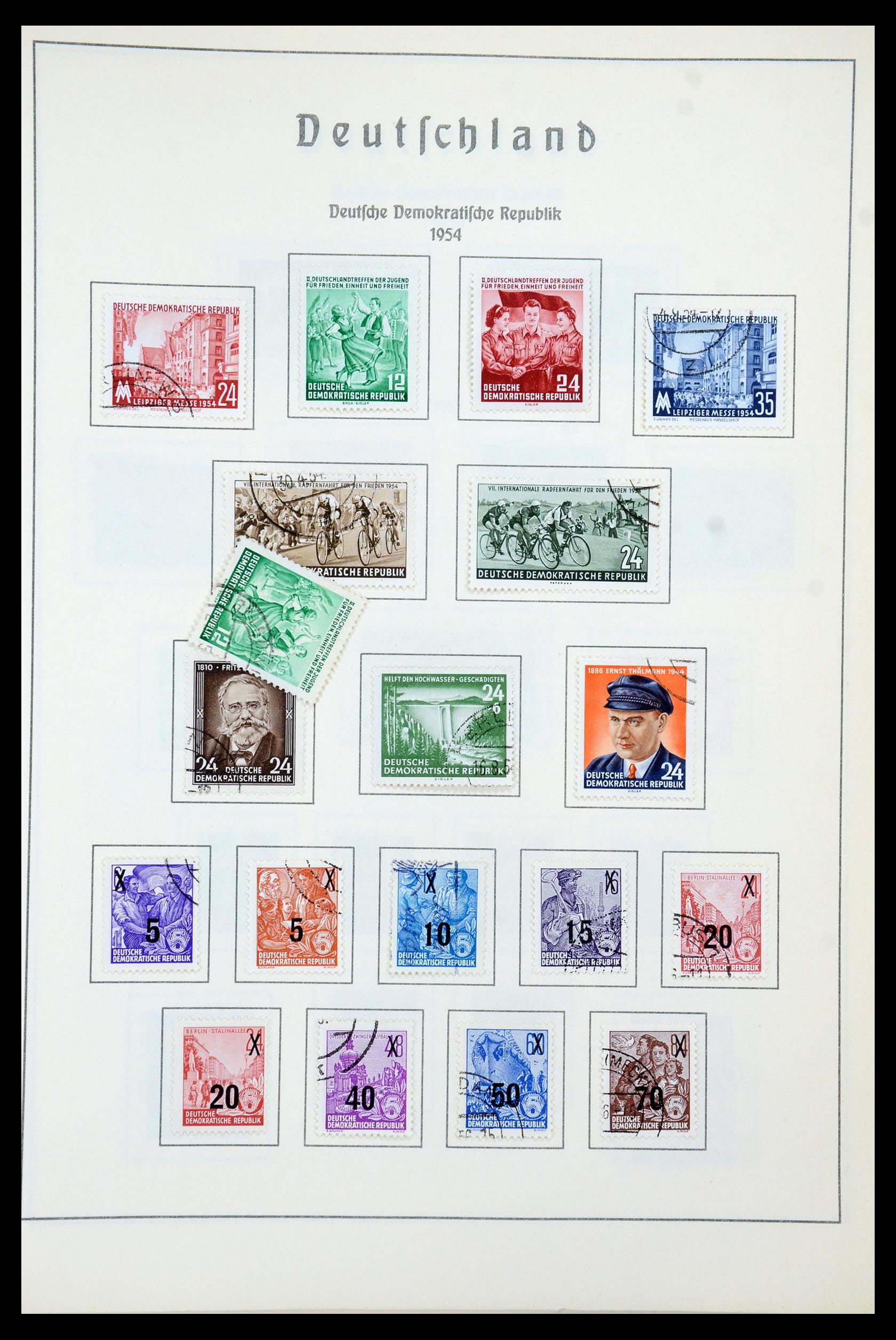 35277 036 - Postzegelverzameling 35277 Sovjet Zone en DDR 1945-1961.