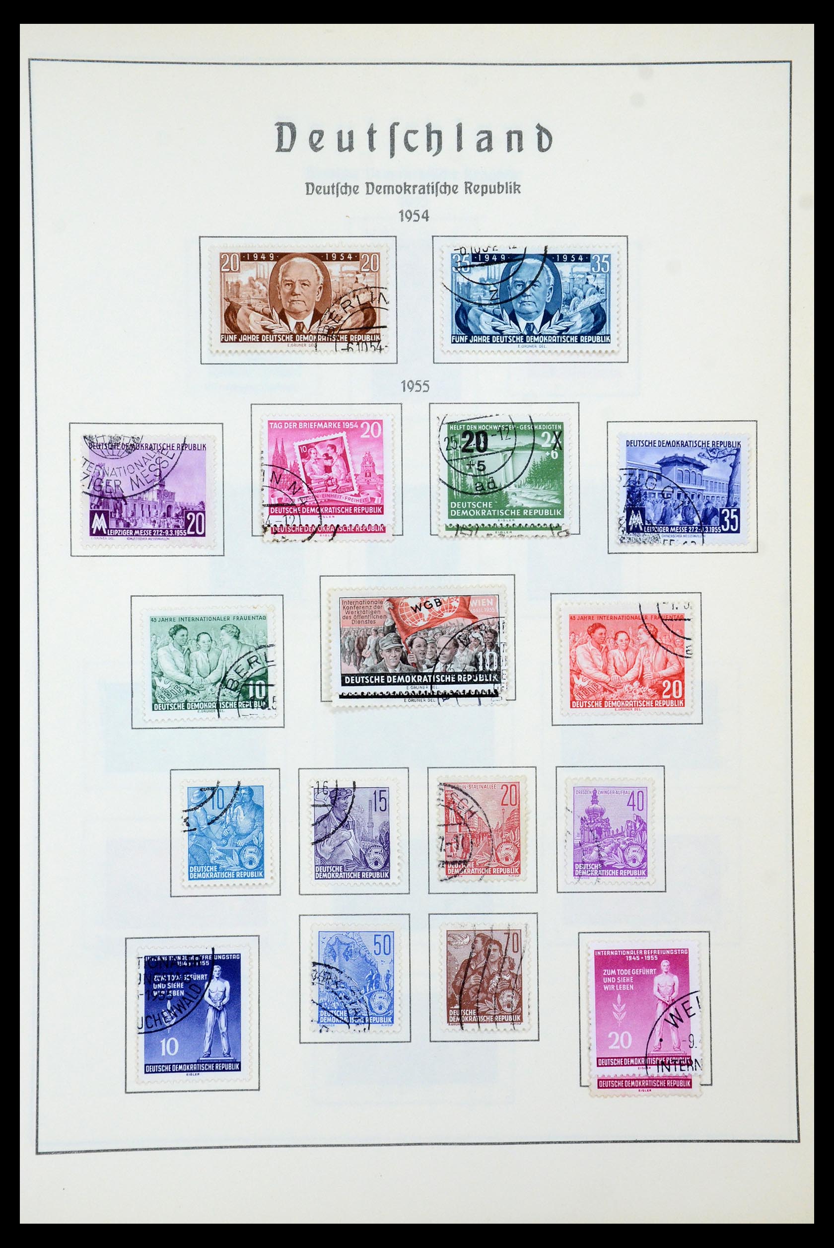 35277 037 - Postzegelverzameling 35277 Sovjet Zone en DDR 1945-1961.