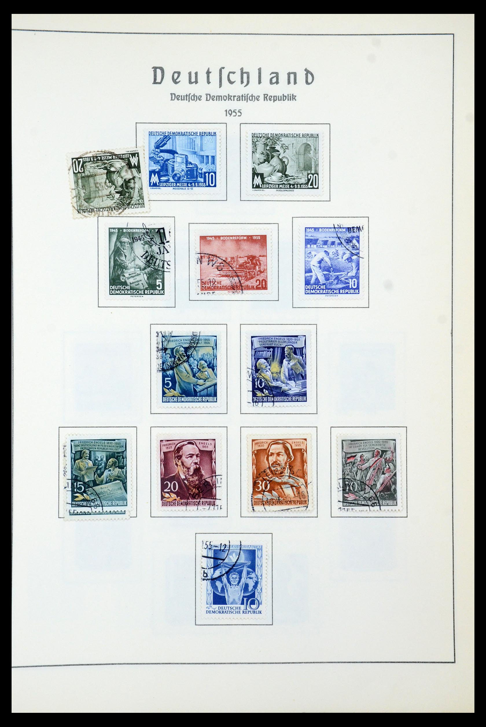 35277 040 - Postzegelverzameling 35277 Sovjet Zone en DDR 1945-1961.