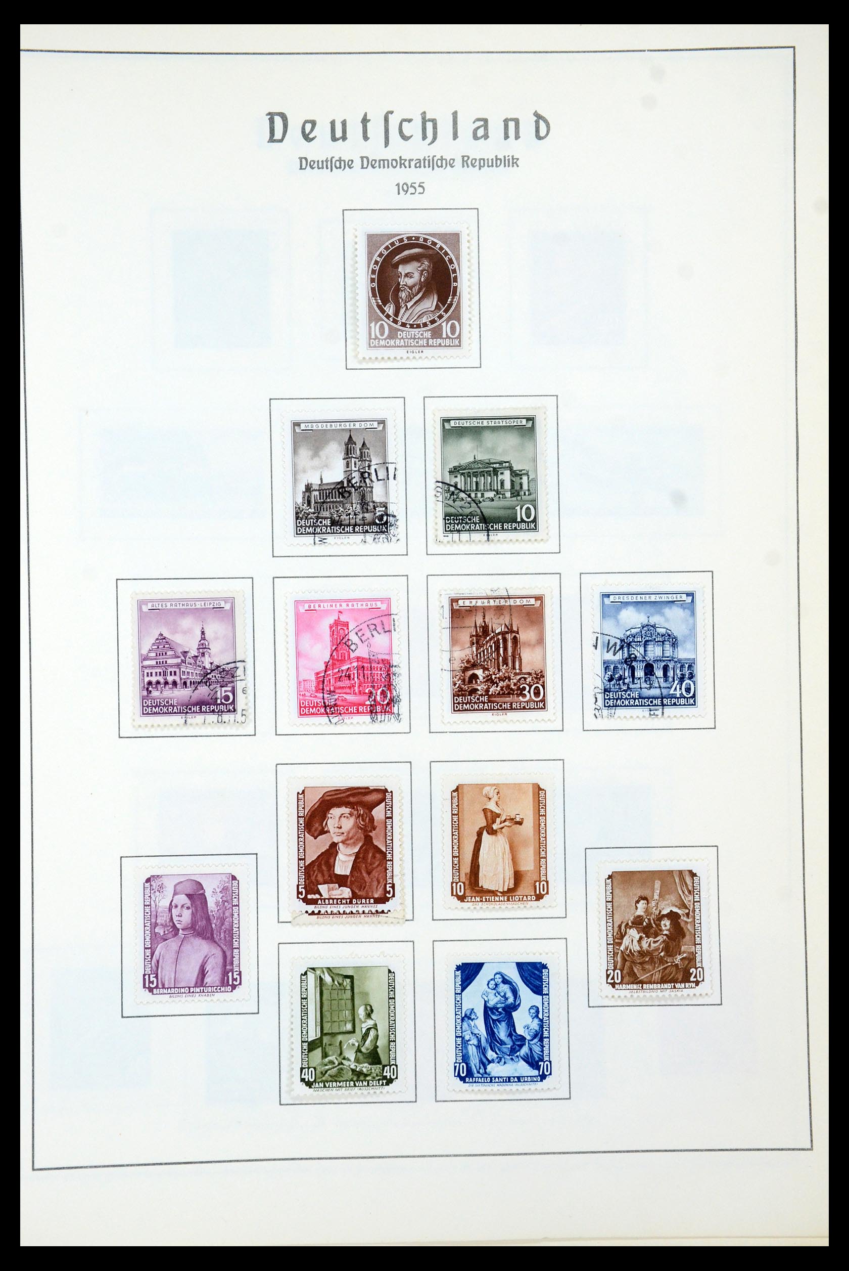 35277 041 - Postzegelverzameling 35277 Sovjet Zone en DDR 1945-1961.