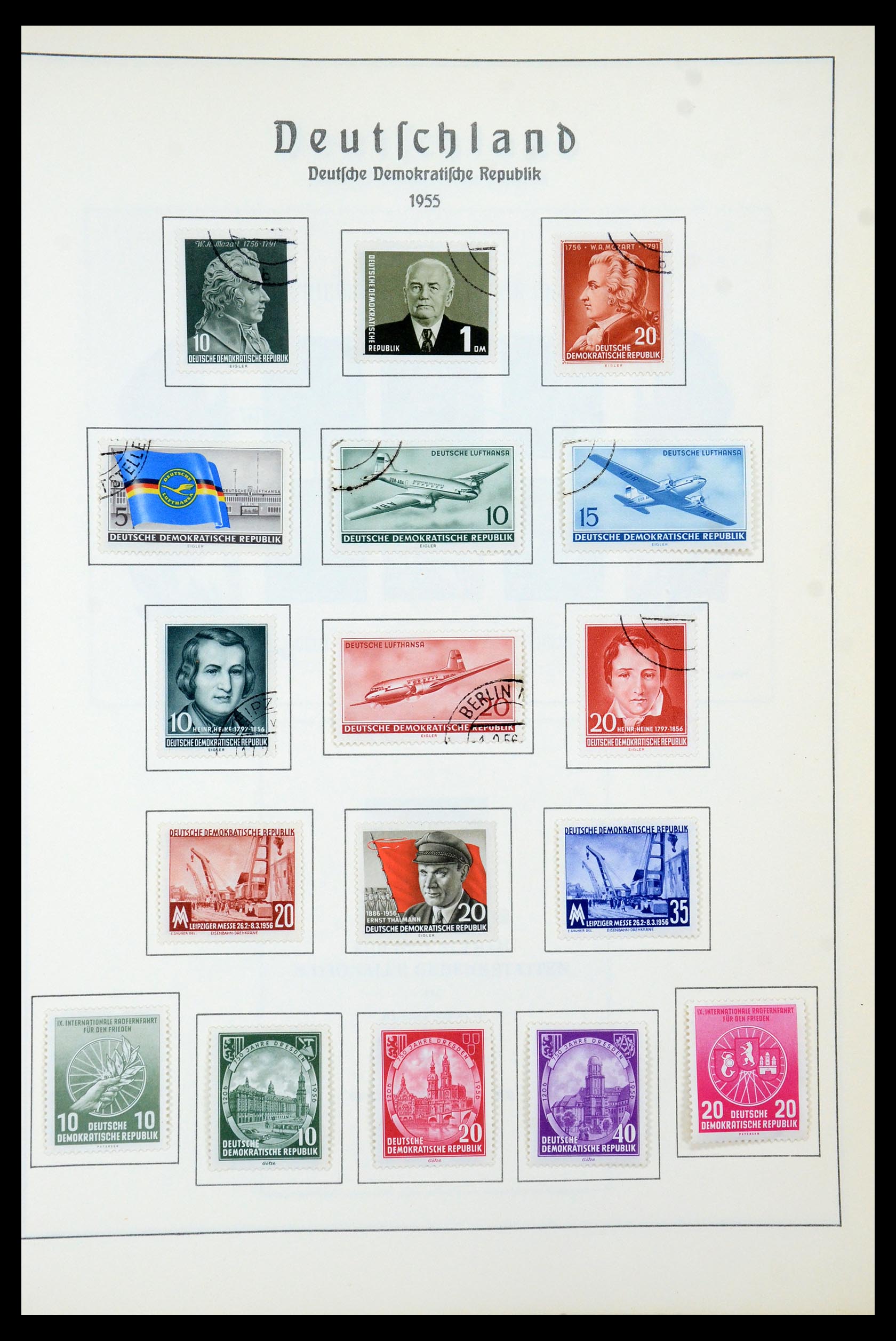 35277 042 - Stamp Collection 35277 Soviet Zone and GDR 1945-1961.