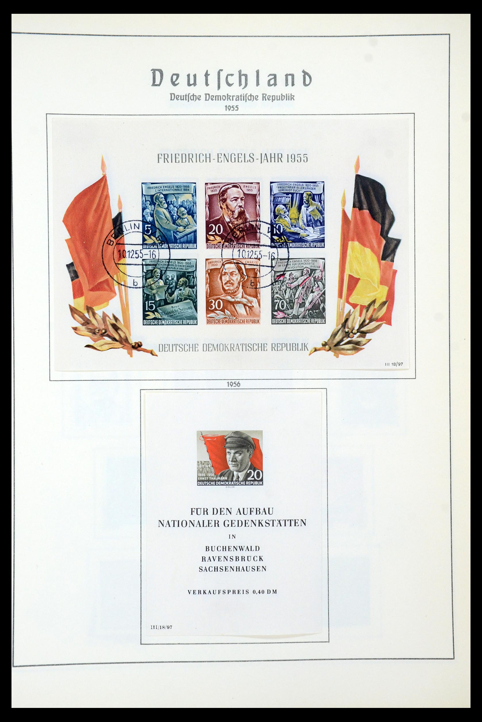 35277 043 - Postzegelverzameling 35277 Sovjet Zone en DDR 1945-1961.