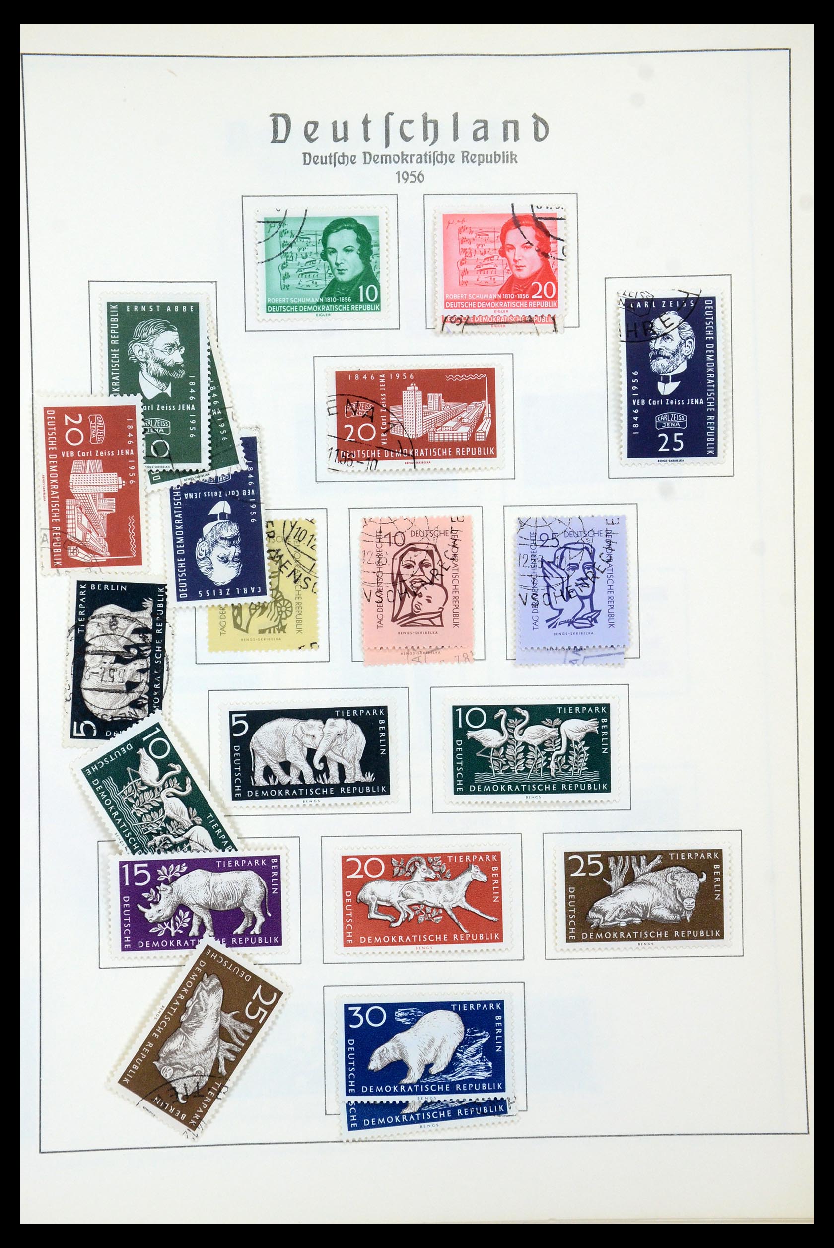 35277 045 - Stamp Collection 35277 Soviet Zone and GDR 1945-1961.