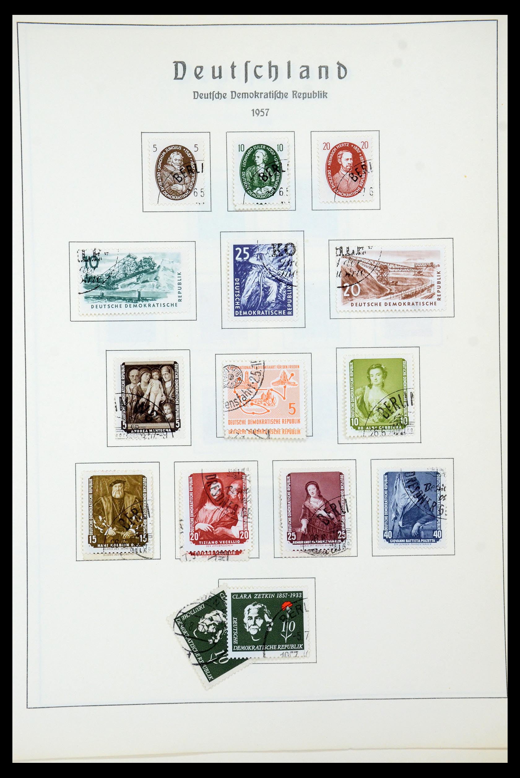 35277 047 - Postzegelverzameling 35277 Sovjet Zone en DDR 1945-1961.