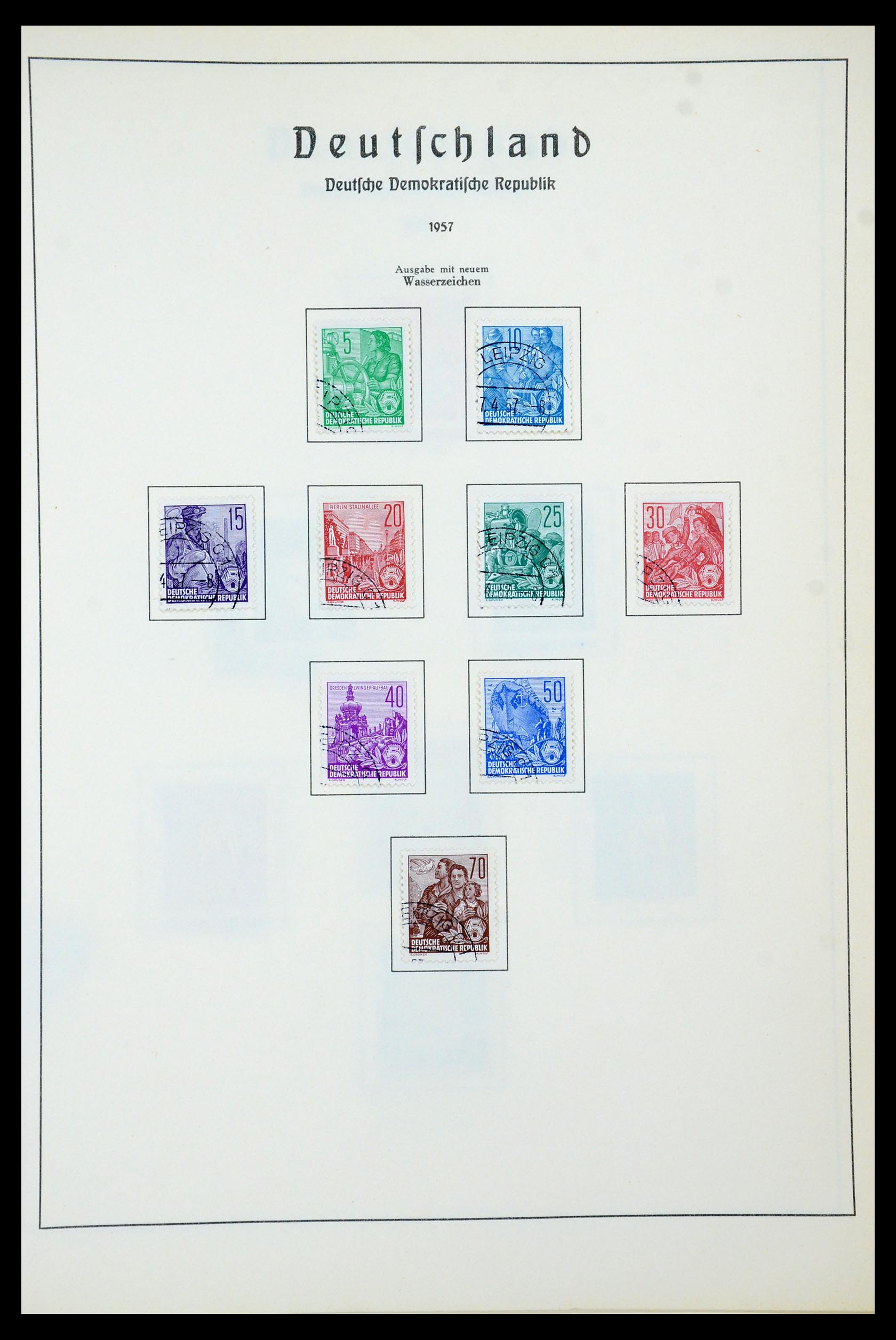 35277 048 - Postzegelverzameling 35277 Sovjet Zone en DDR 1945-1961.