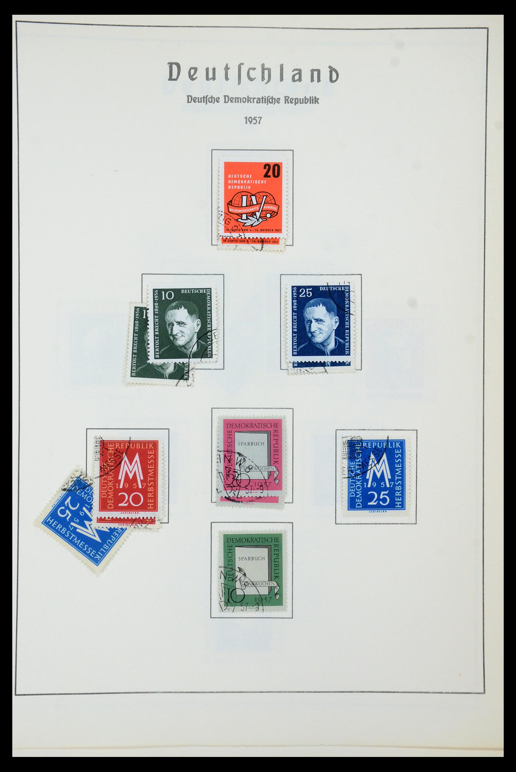 35277 049 - Postzegelverzameling 35277 Sovjet Zone en DDR 1945-1961.