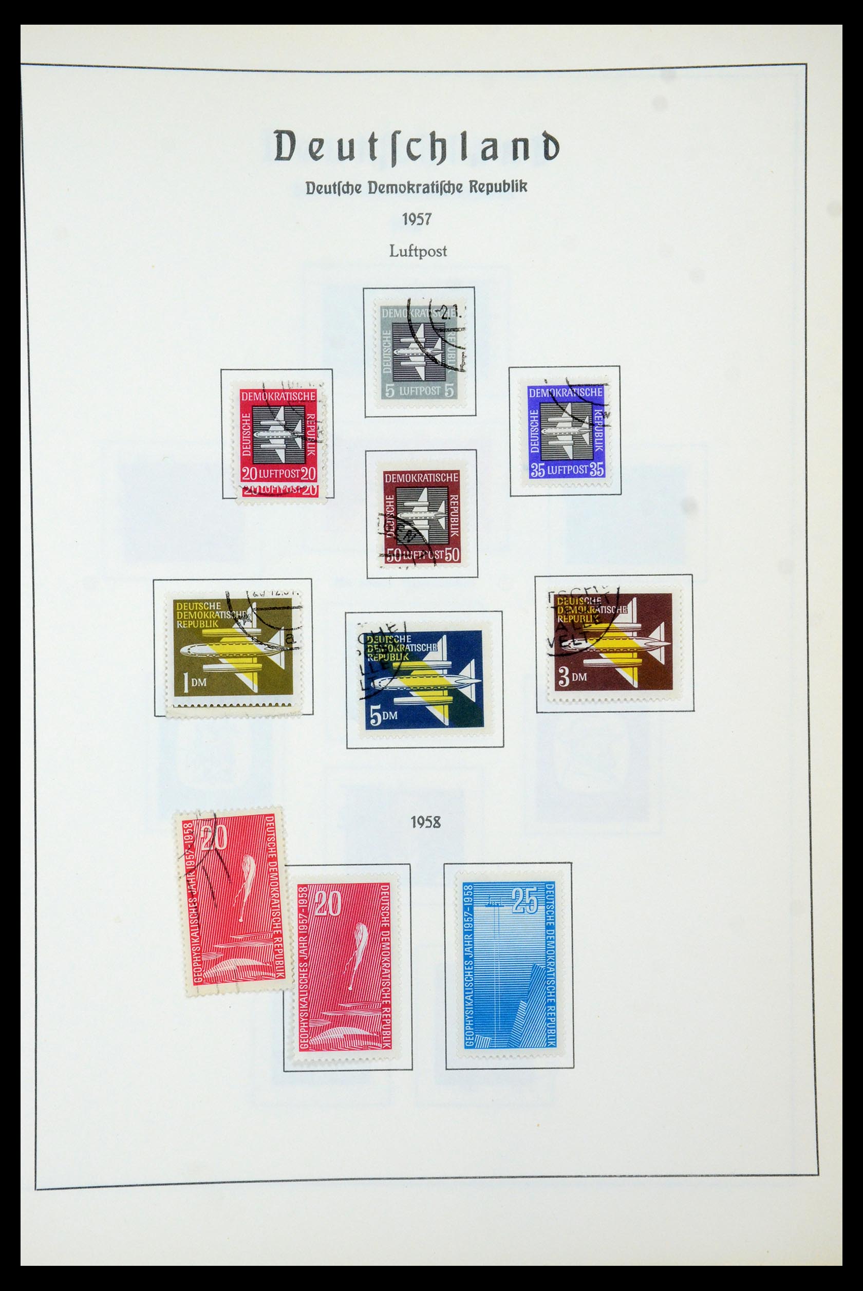 35277 051 - Postzegelverzameling 35277 Sovjet Zone en DDR 1945-1961.