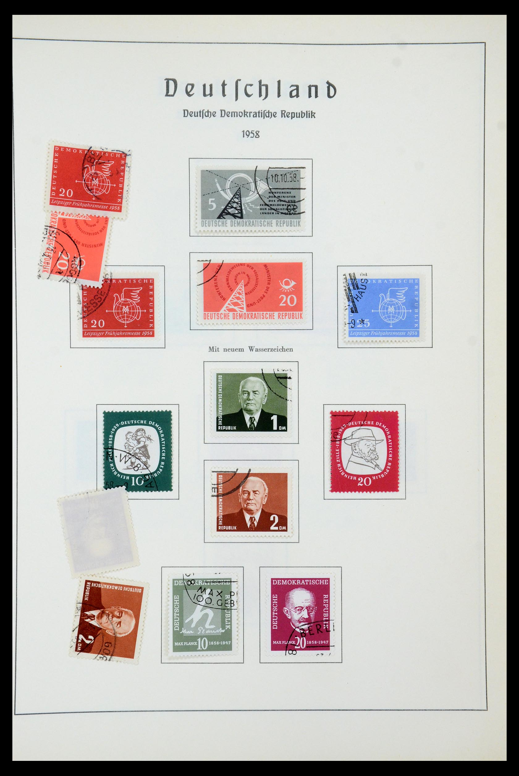35277 052 - Postzegelverzameling 35277 Sovjet Zone en DDR 1945-1961.