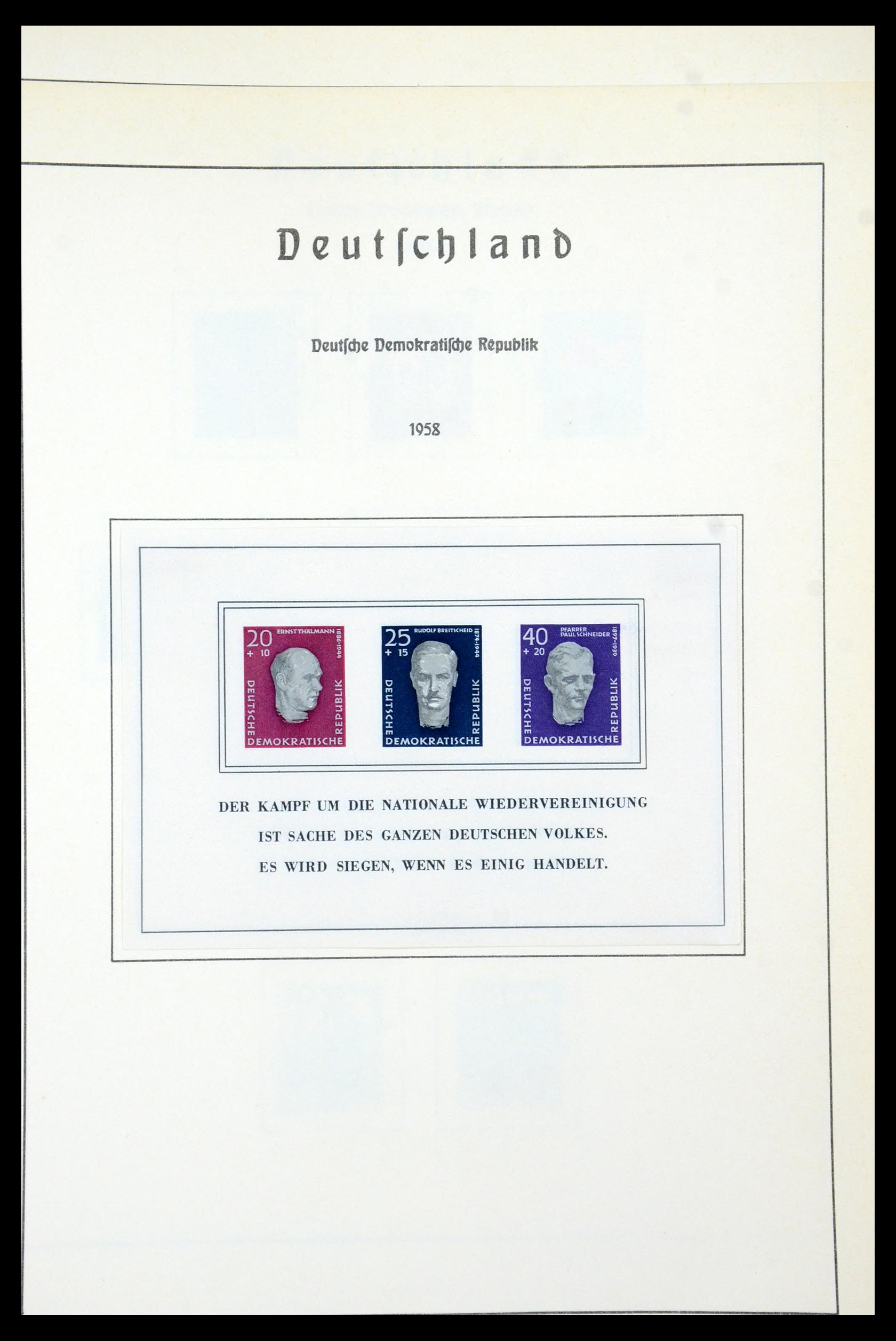 35277 056 - Postzegelverzameling 35277 Sovjet Zone en DDR 1945-1961.