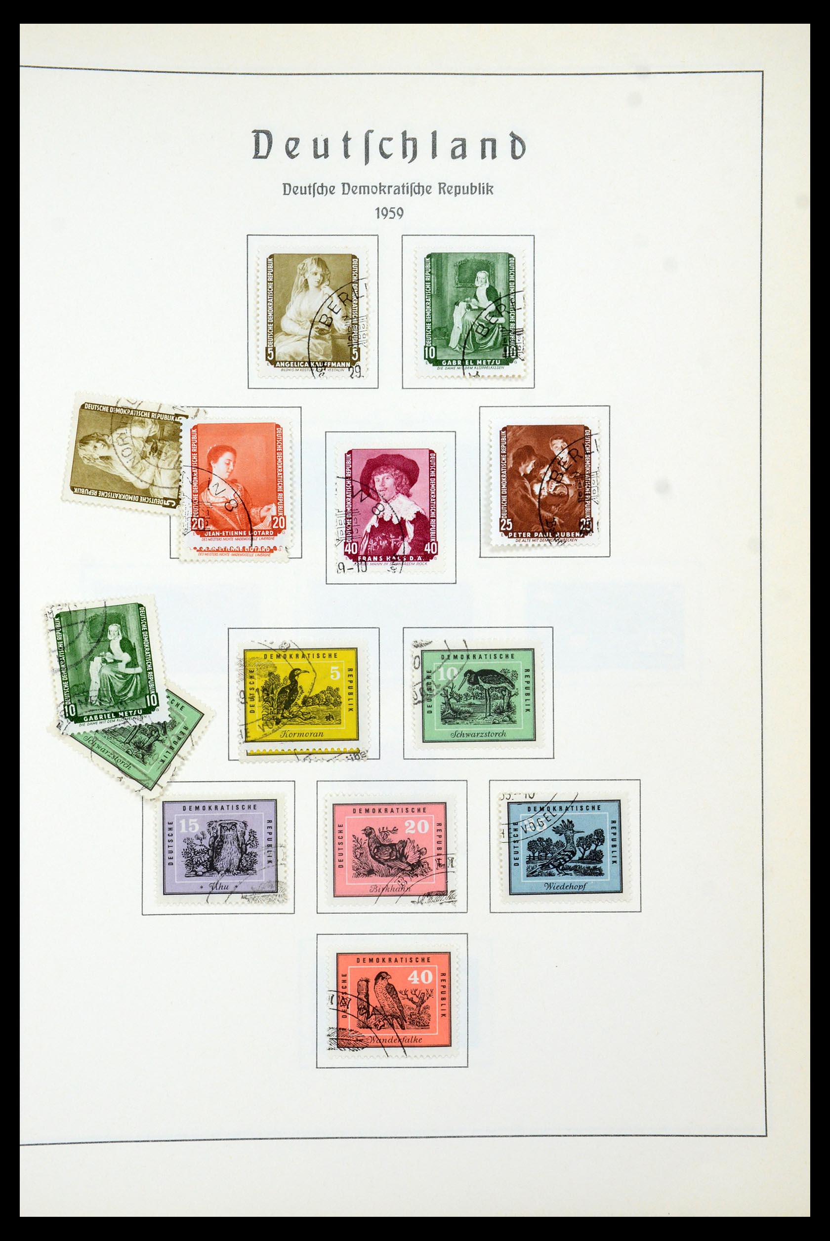 35277 060 - Postzegelverzameling 35277 Sovjet Zone en DDR 1945-1961.