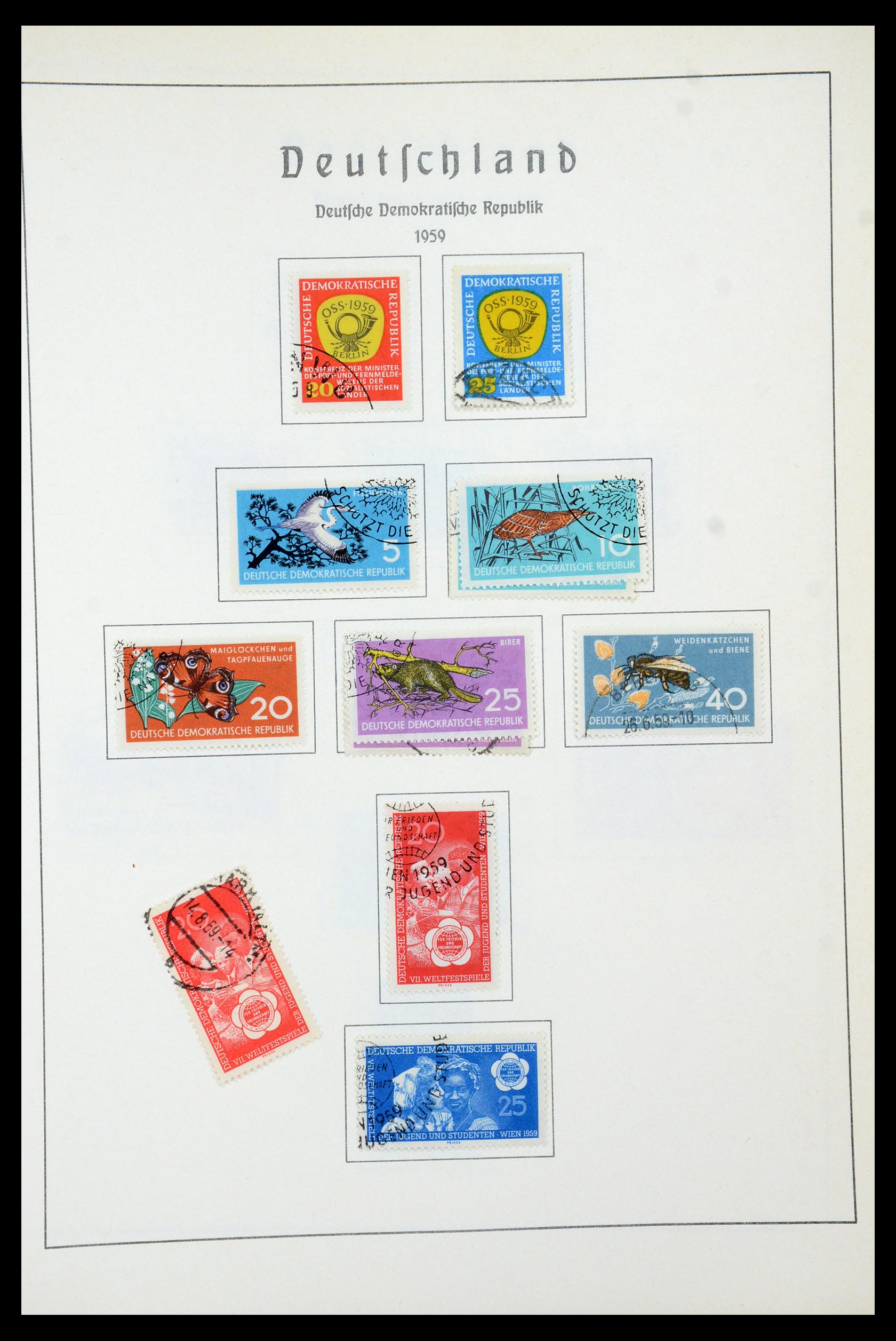 35277 061 - Postzegelverzameling 35277 Sovjet Zone en DDR 1945-1961.
