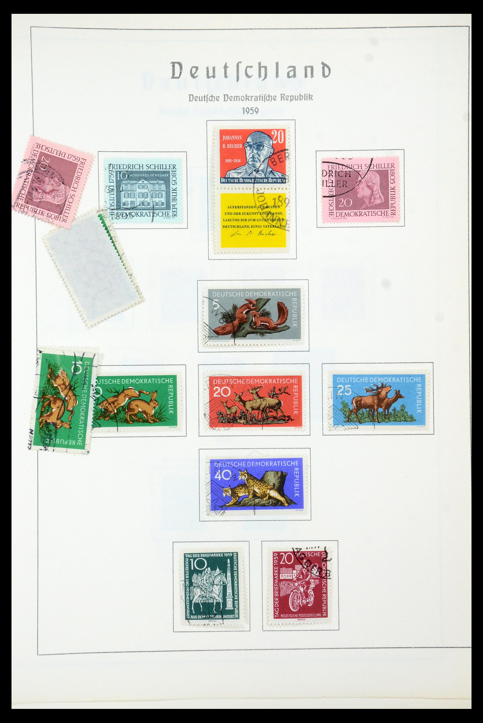 35277 064 - Postzegelverzameling 35277 Sovjet Zone en DDR 1945-1961.