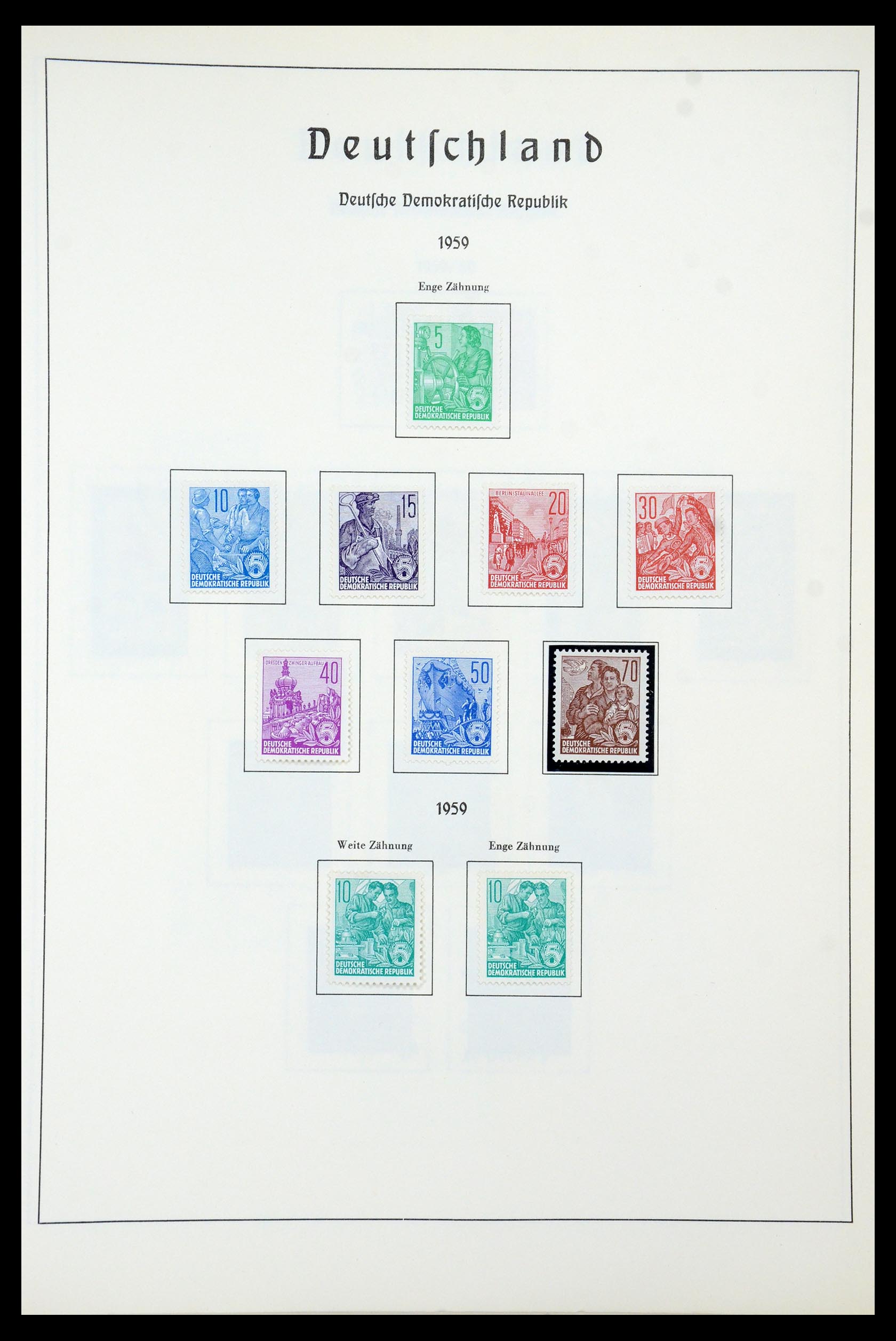 35277 065 - Postzegelverzameling 35277 Sovjet Zone en DDR 1945-1961.