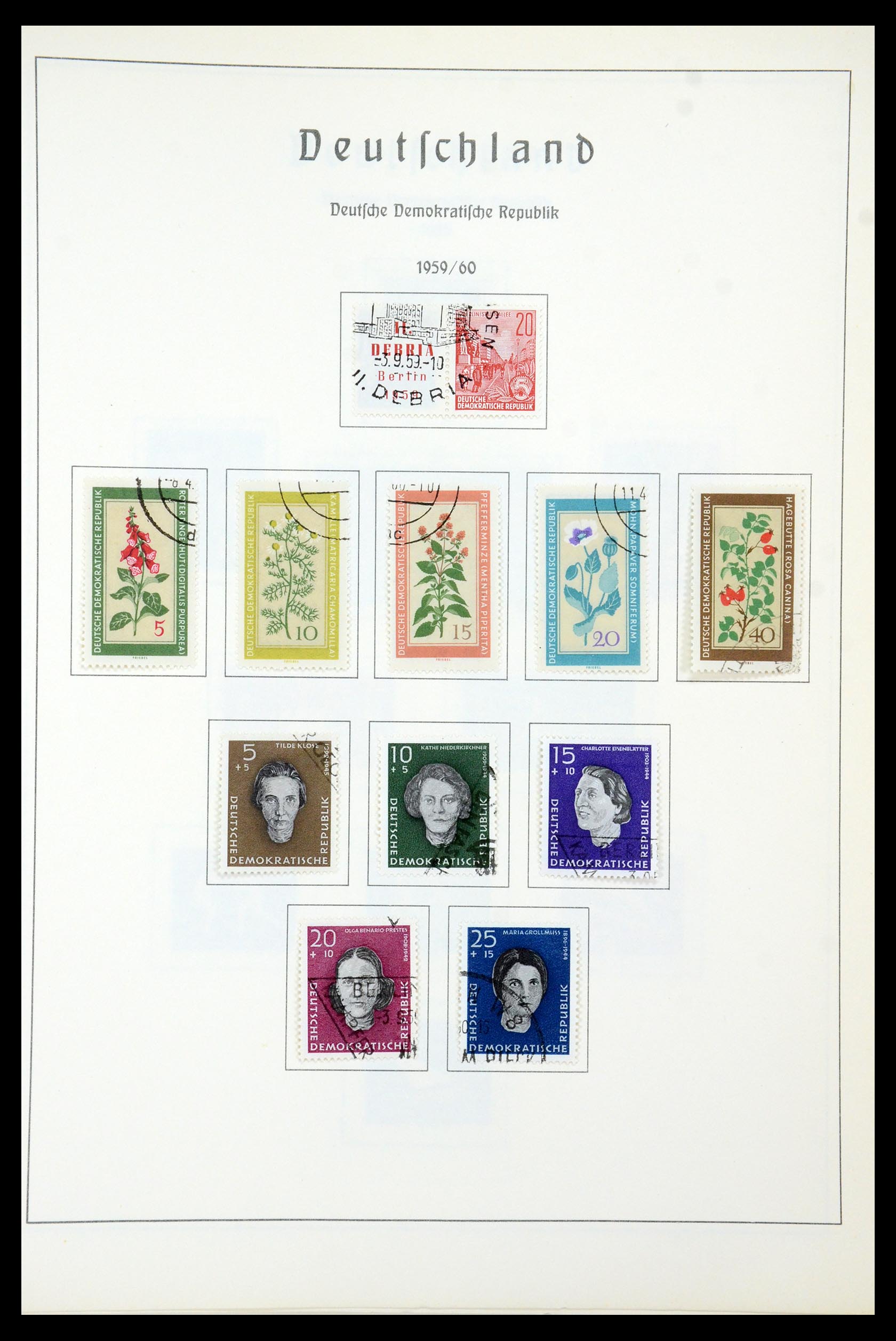 35277 066 - Postzegelverzameling 35277 Sovjet Zone en DDR 1945-1961.