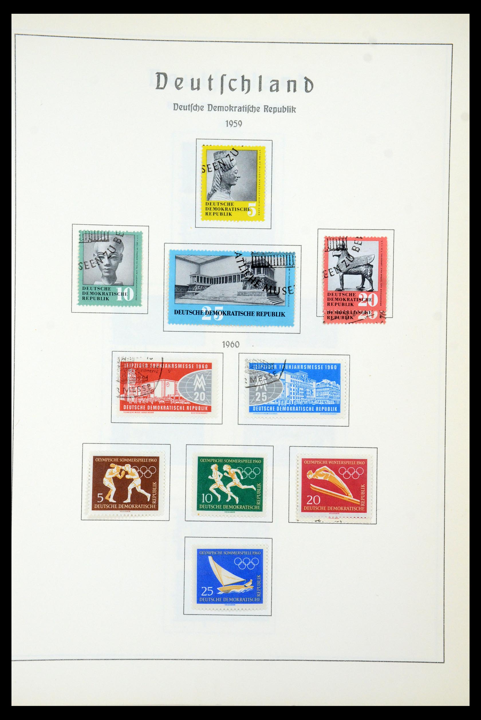 35277 067 - Stamp Collection 35277 Soviet Zone and GDR 1945-1961.