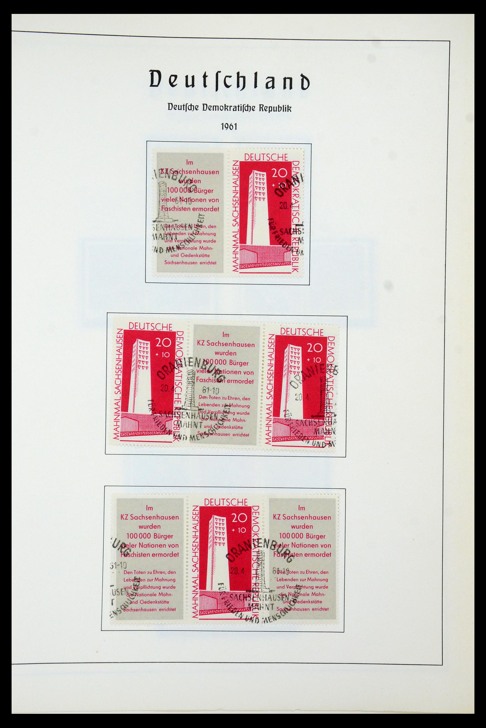 35277 070 - Postzegelverzameling 35277 Sovjet Zone en DDR 1945-1961.